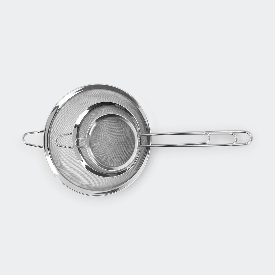 1 3 Metal Strainers, 1 of 6