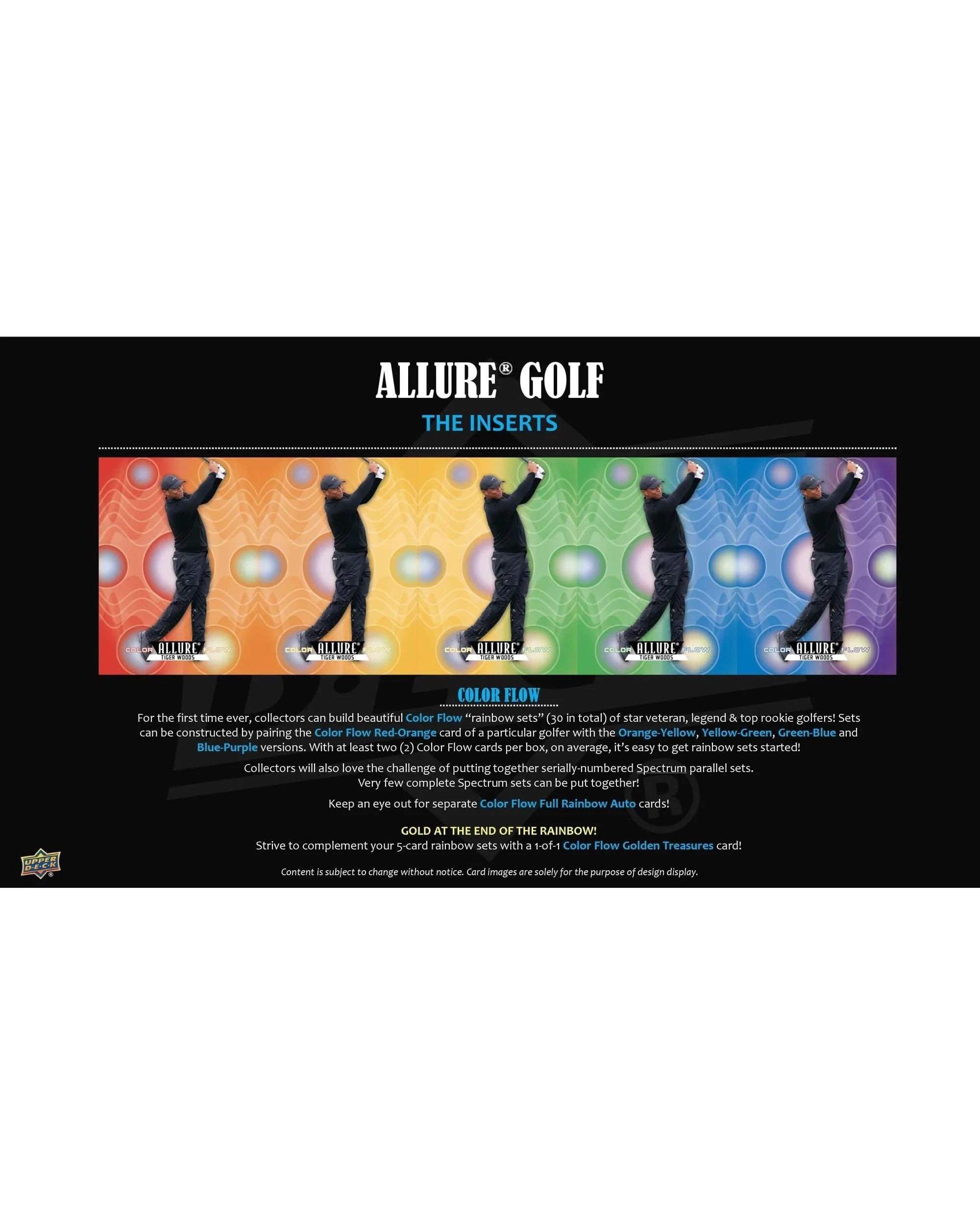 6 Upper Deck 2026 Allure Golf Hobby Box, 6 of 7