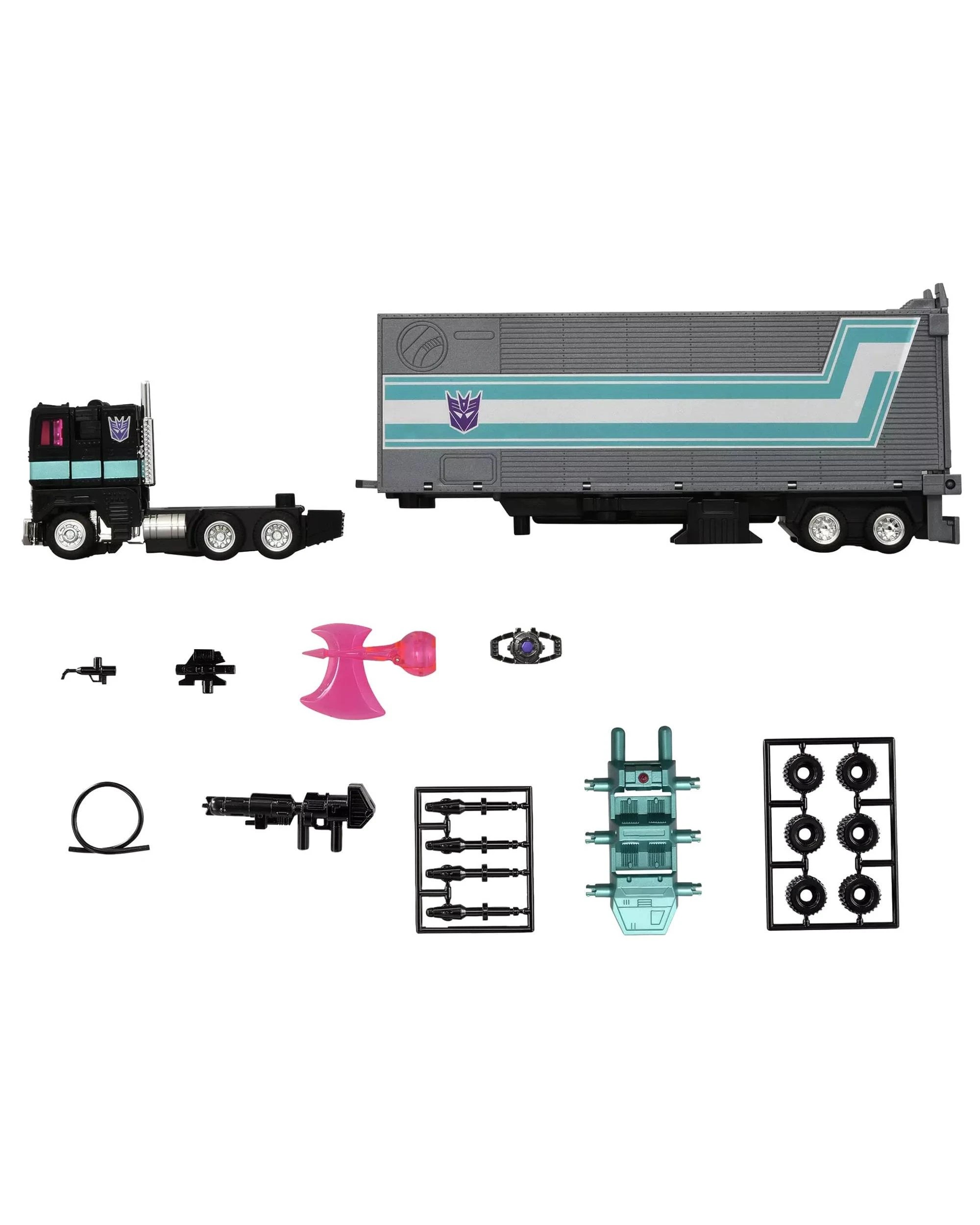 9 Transformers Takara Tomy Missing Link C-01N Nemesis Prime Action Figure, 9 of 9