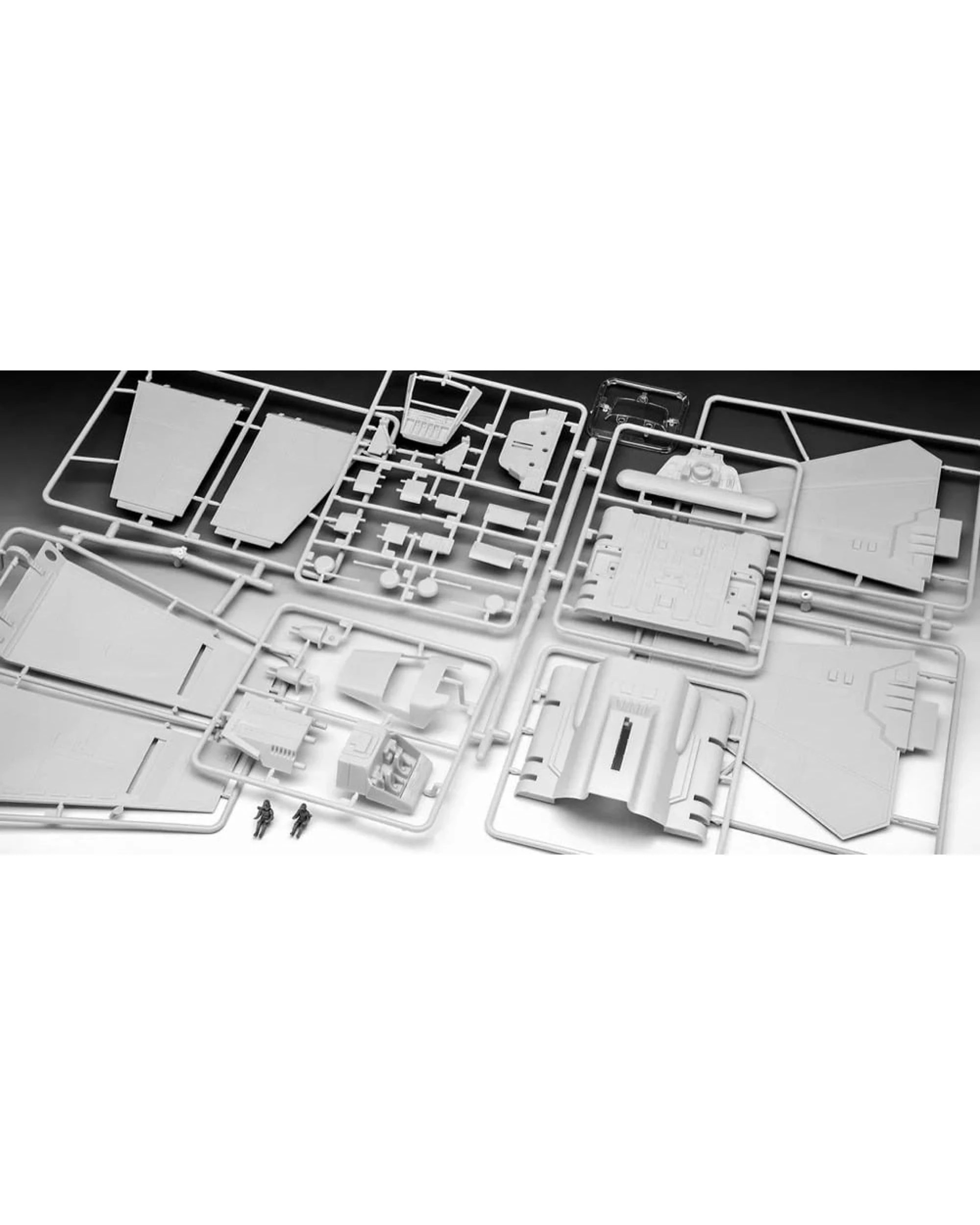 7 Revell Star Wars Return of the Jedi 40th Anniversary Imperial Shuttle Tydirium Gift Set 1:72 Scale Model Kit, 7 of 8