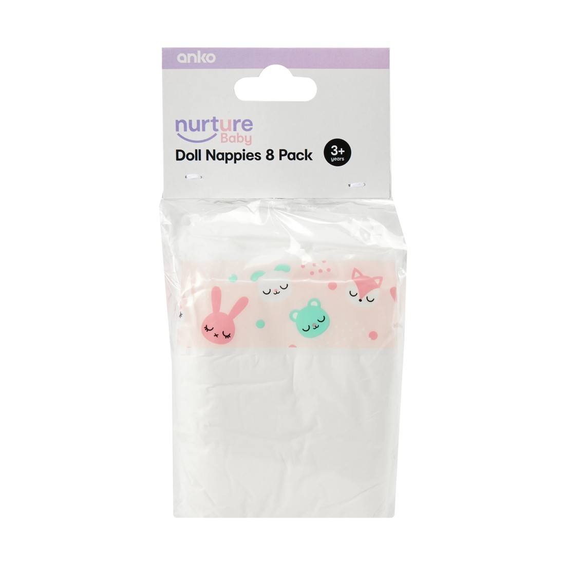 5 Doll Nappies - Pack of 8, 5 of 5