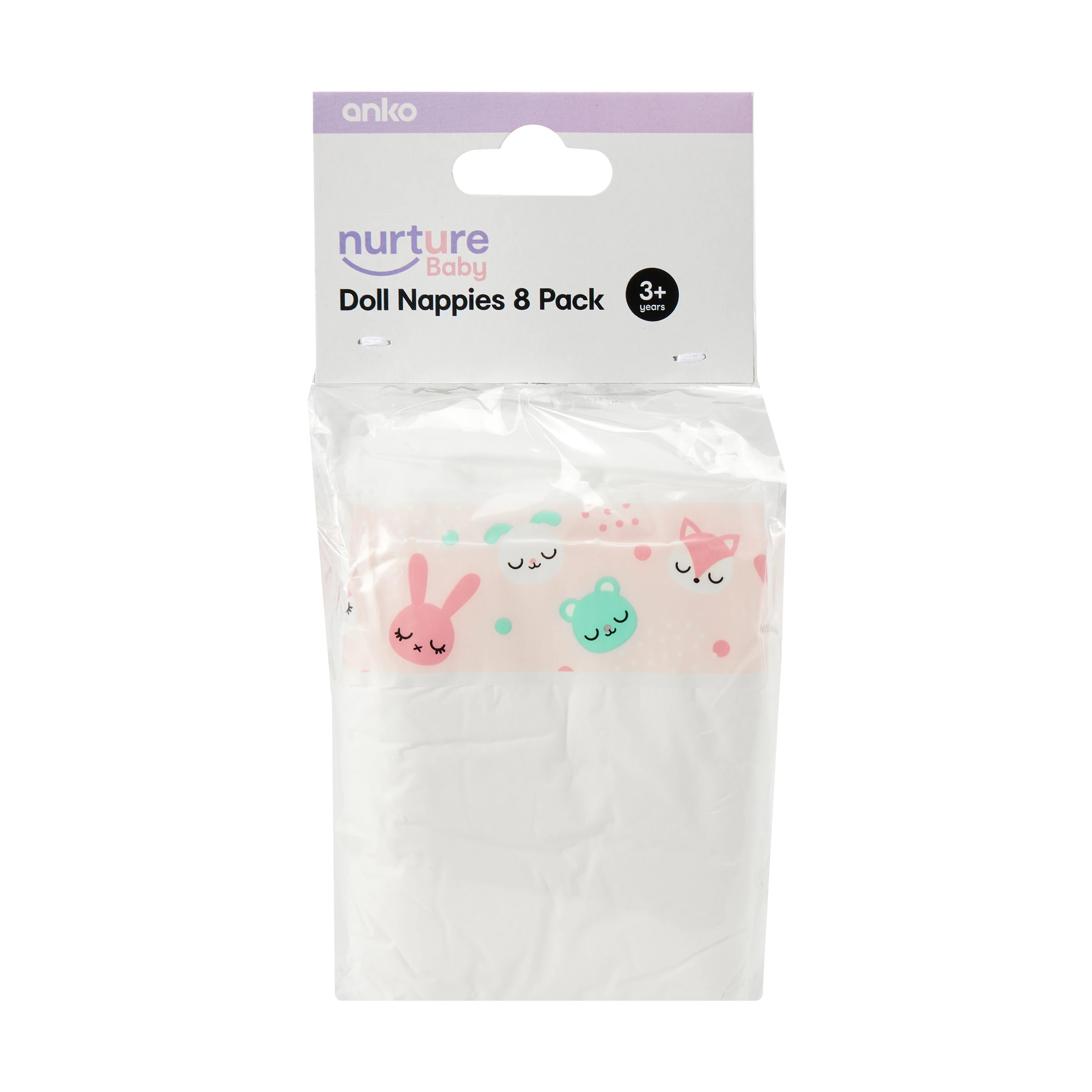 5 Doll Nappies - Pack of 8, 5 of 5