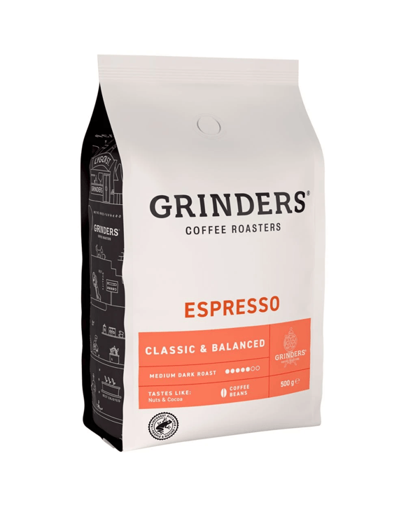 Grinders Espresso Coffee Beans 500g