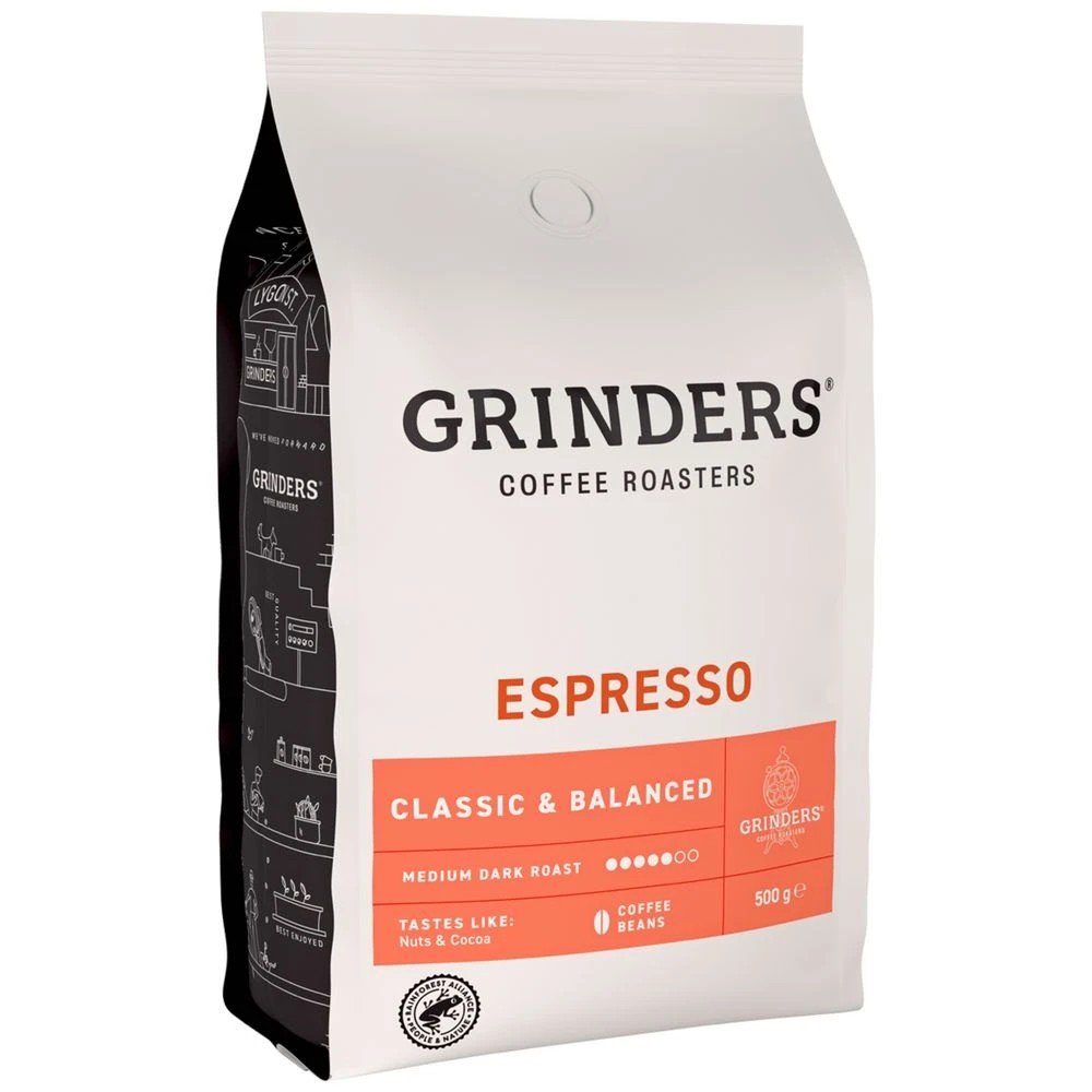 1 Grinders Espresso Coffee Beans 500g, 1 of 3