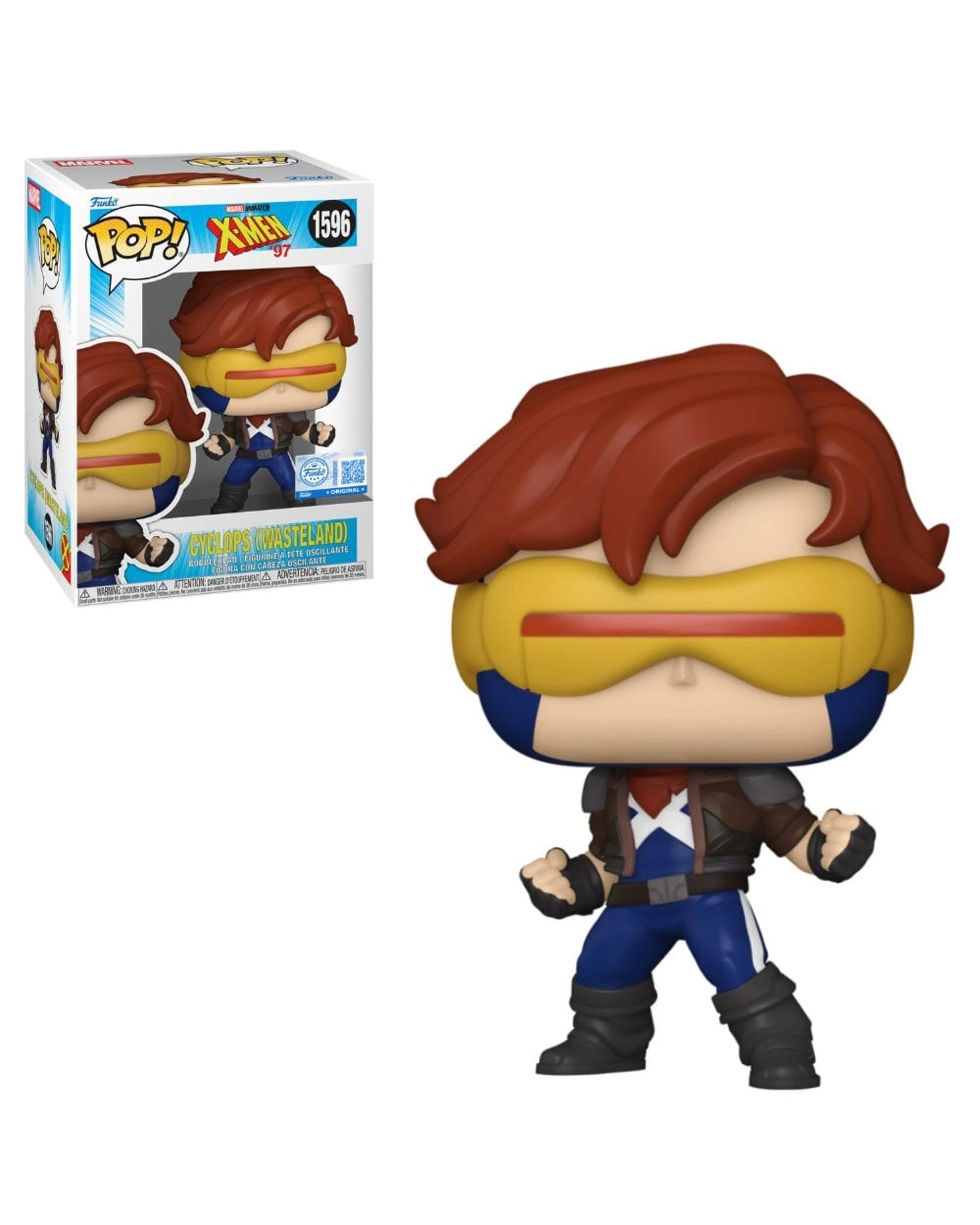1 Marvel X-Men 97 Cyclops - Wasteland -  Bobblehead Funko POP! Vinyl, 1 of 3