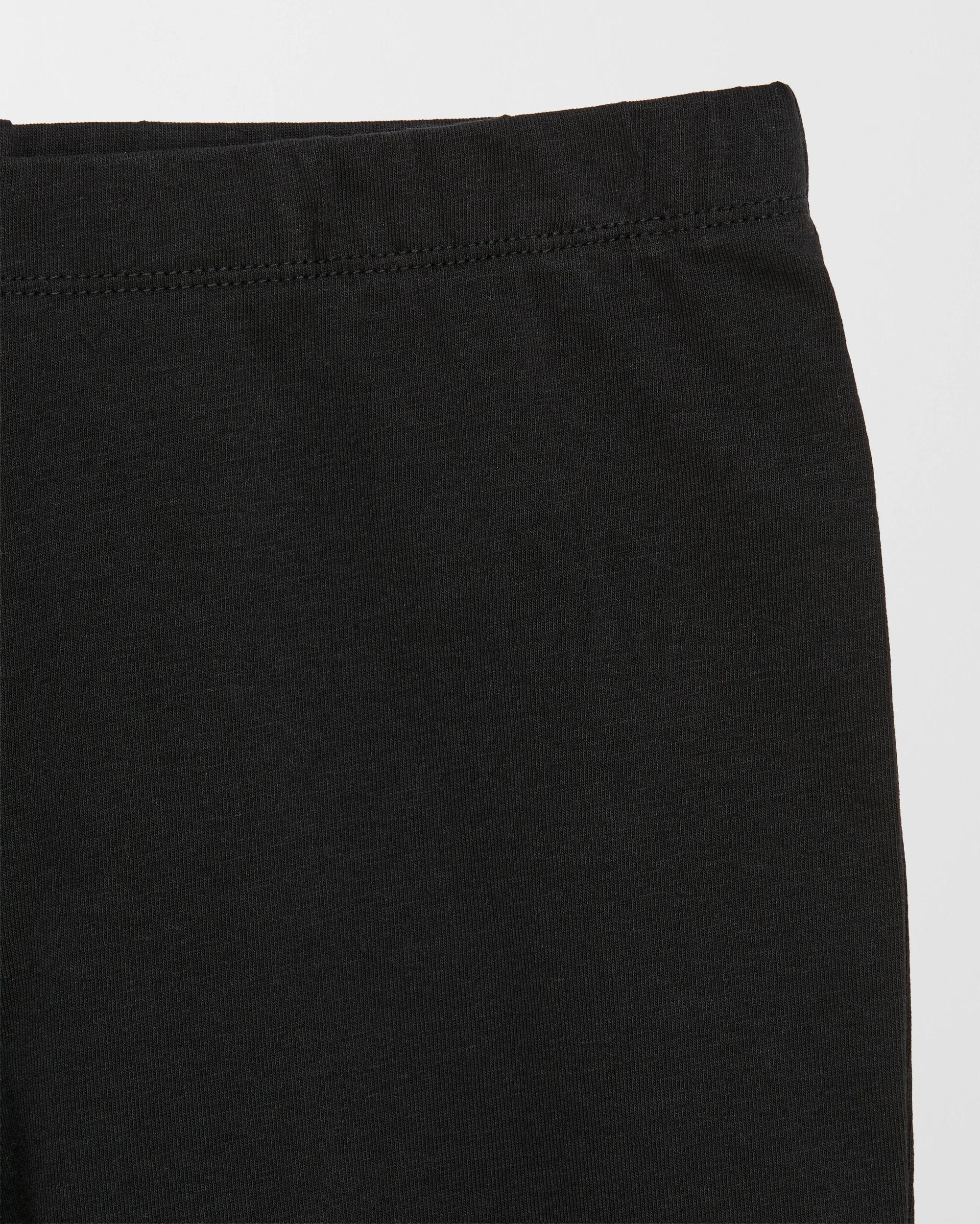 2 Target Australian Cotton Mid Length Bike Short 2 Pack BLACK, 2 of 2