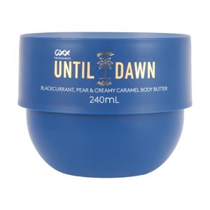 OXX Fragrance Until Dawn Summer Solstice Body Butter 240ml - Blackcurrant, Pear and Creamy Caramel