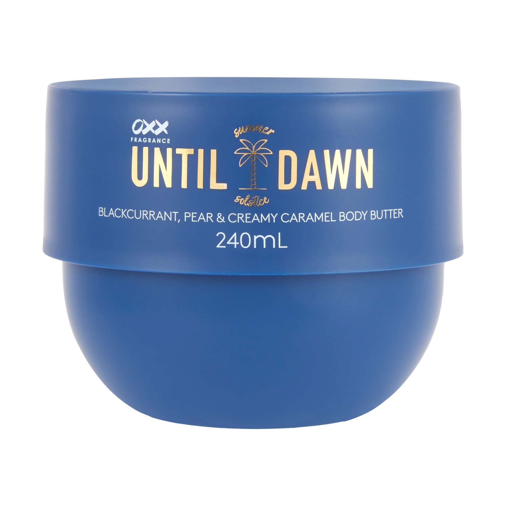1 OXX Fragrance Until Dawn Summer Solstice Body Butter 240ml - Blackcurrant, Pear and Creamy Caramel, 1 of 6
