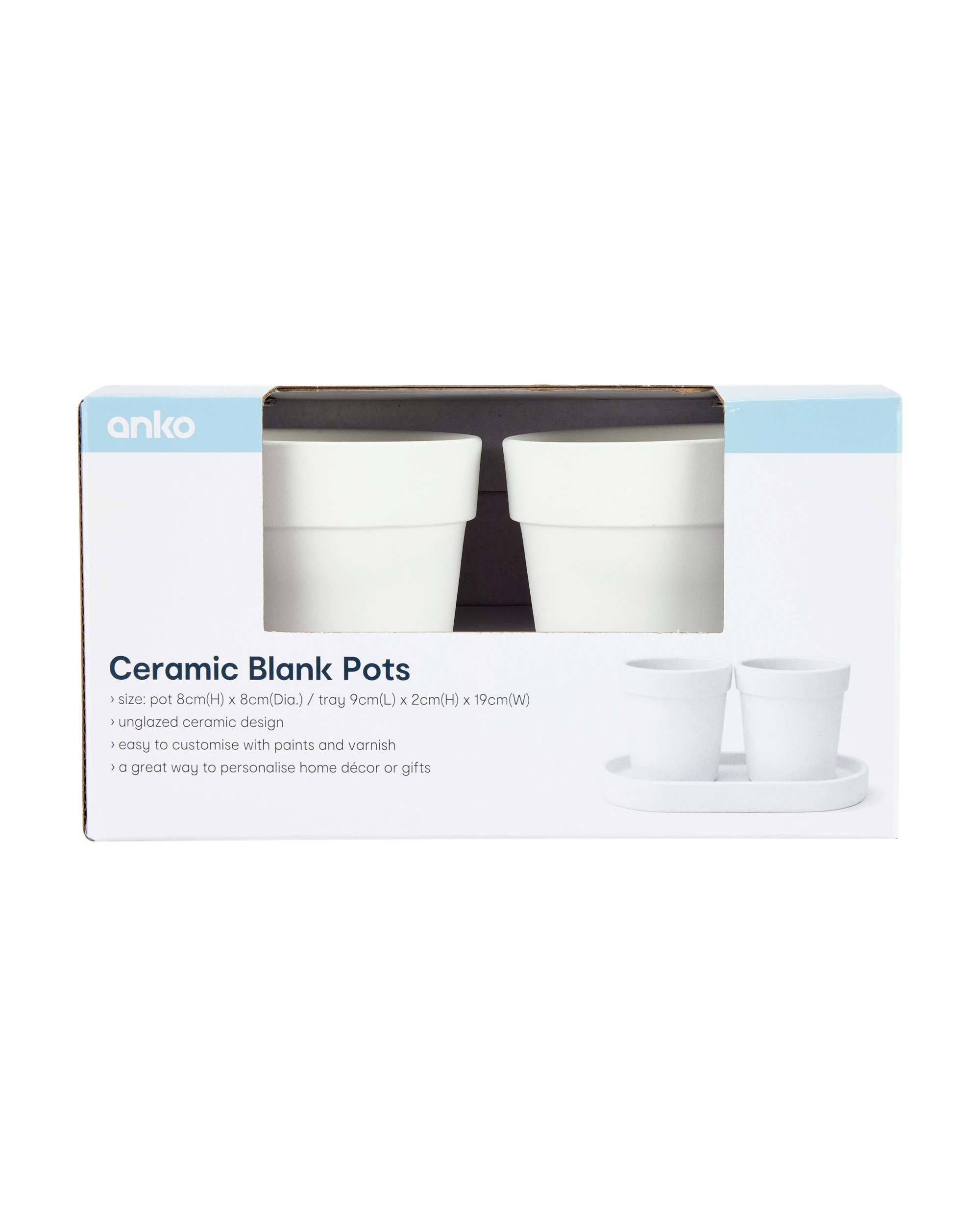 1 Ceramic Blank Pots, 1 of 4