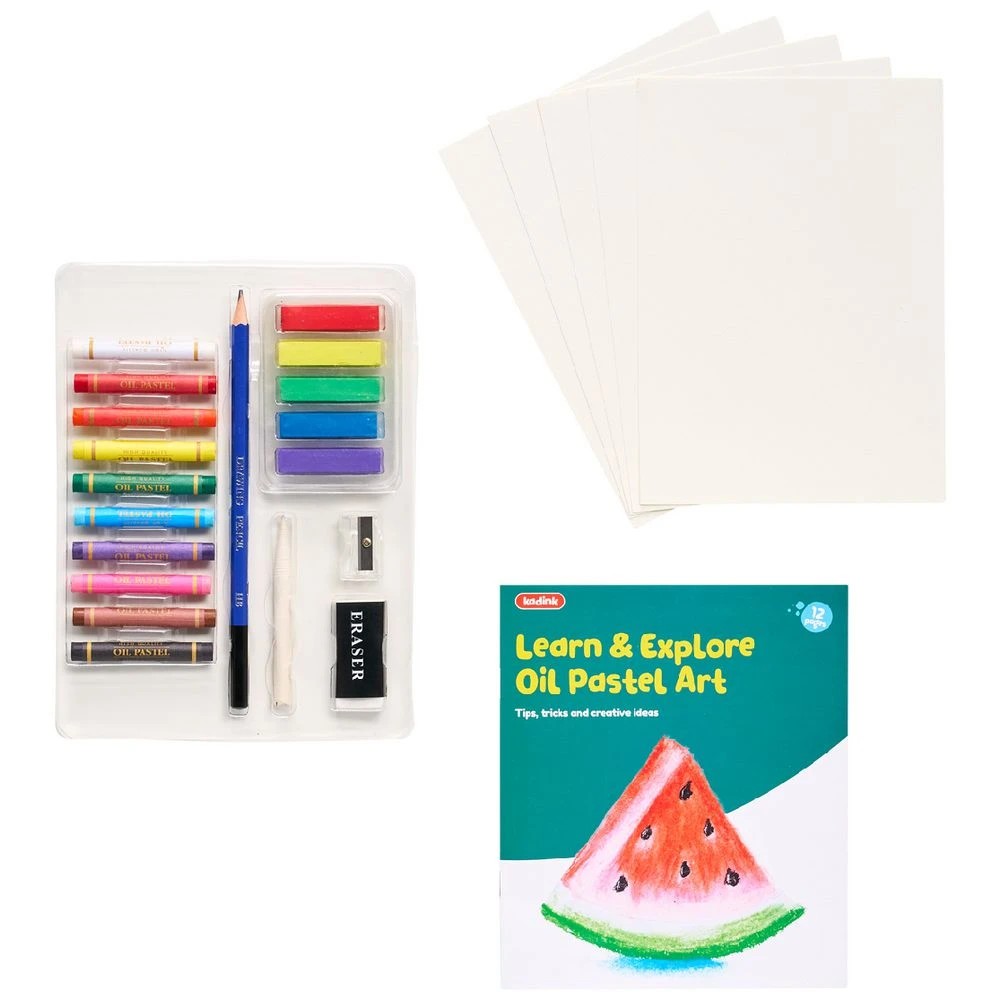 4 Kadink Learn and Explore Oil Pastel Art Set, 4 of 4