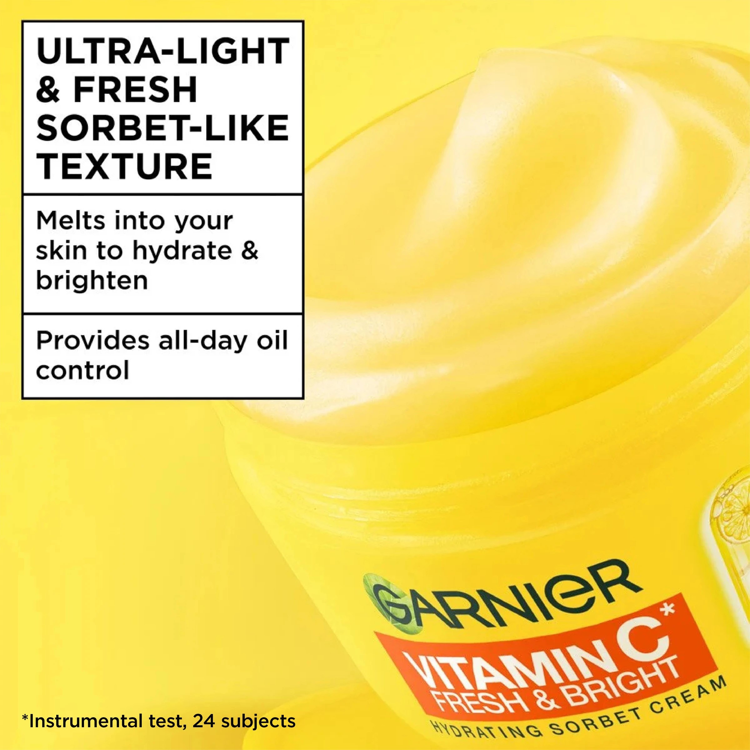 2 Garnier Vitamin C Sorbet Moisturiser Cream, 2 of 9