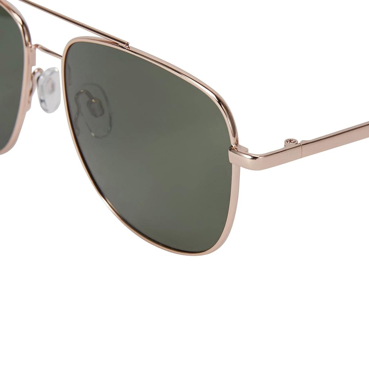 4 Classic Polarised Sunglasses Gold Black, 4 of 5
