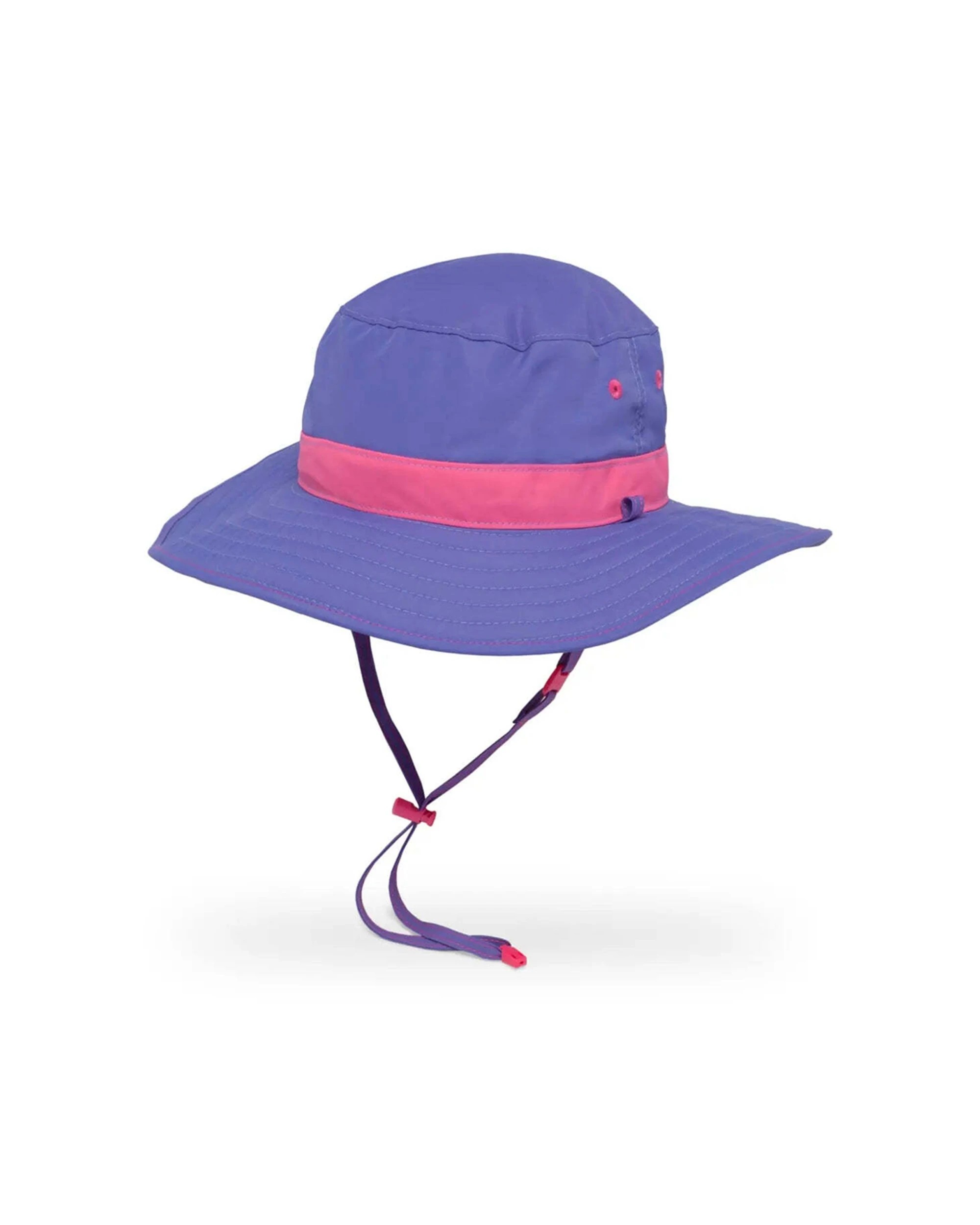 2 Sunday Afternoons Kids Creek Boonie Hat Large 5-12 Years UPF 50+ Chin Strap Hot Iris - Multi, 2 of 2