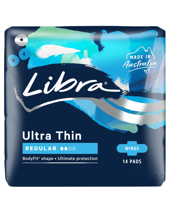 Libra 14 Pack Ultra Thin Regular Pads