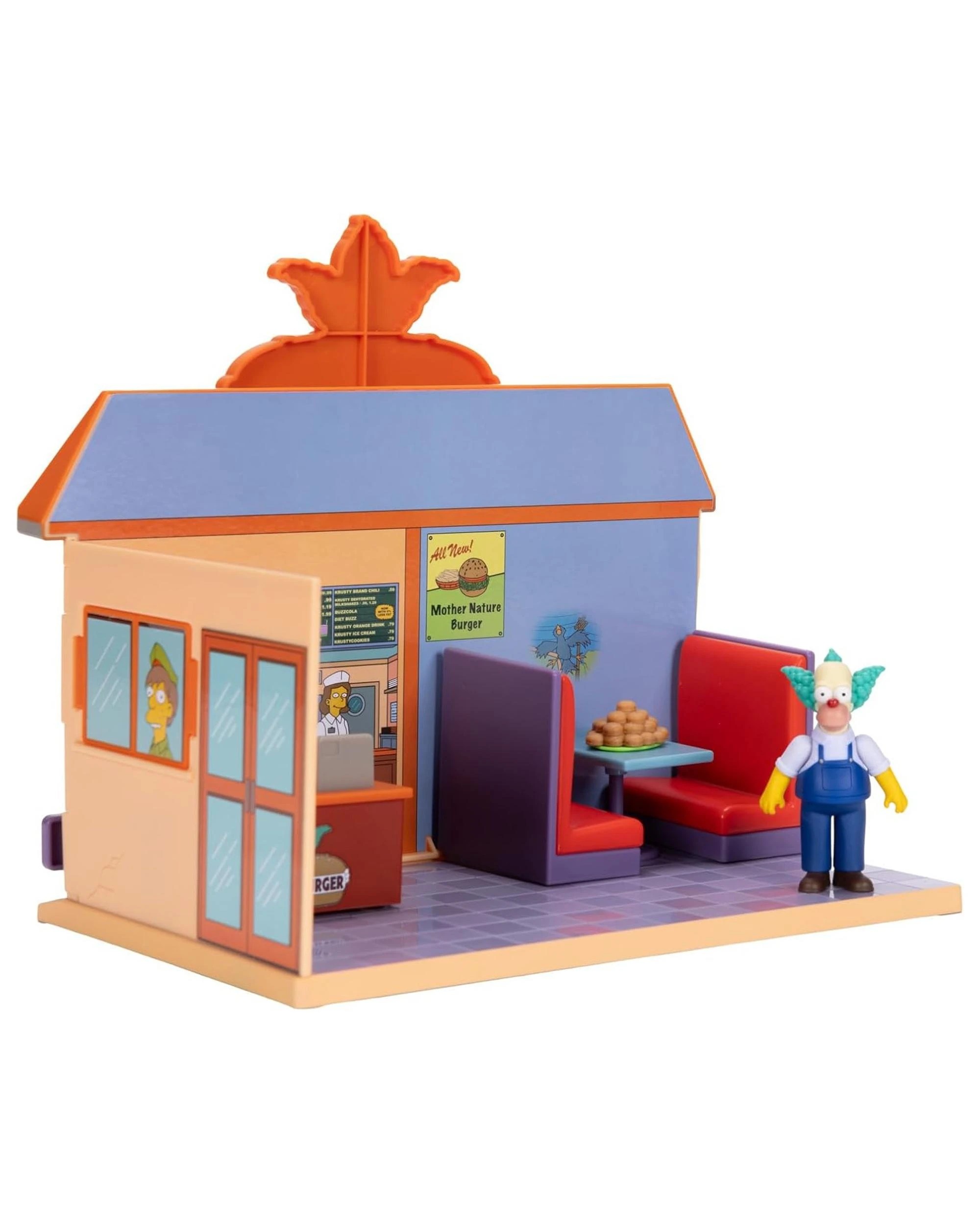 5 The Simpsons Krusty Burger Diorama 2.5 inch Scale Playset, 5 of 9