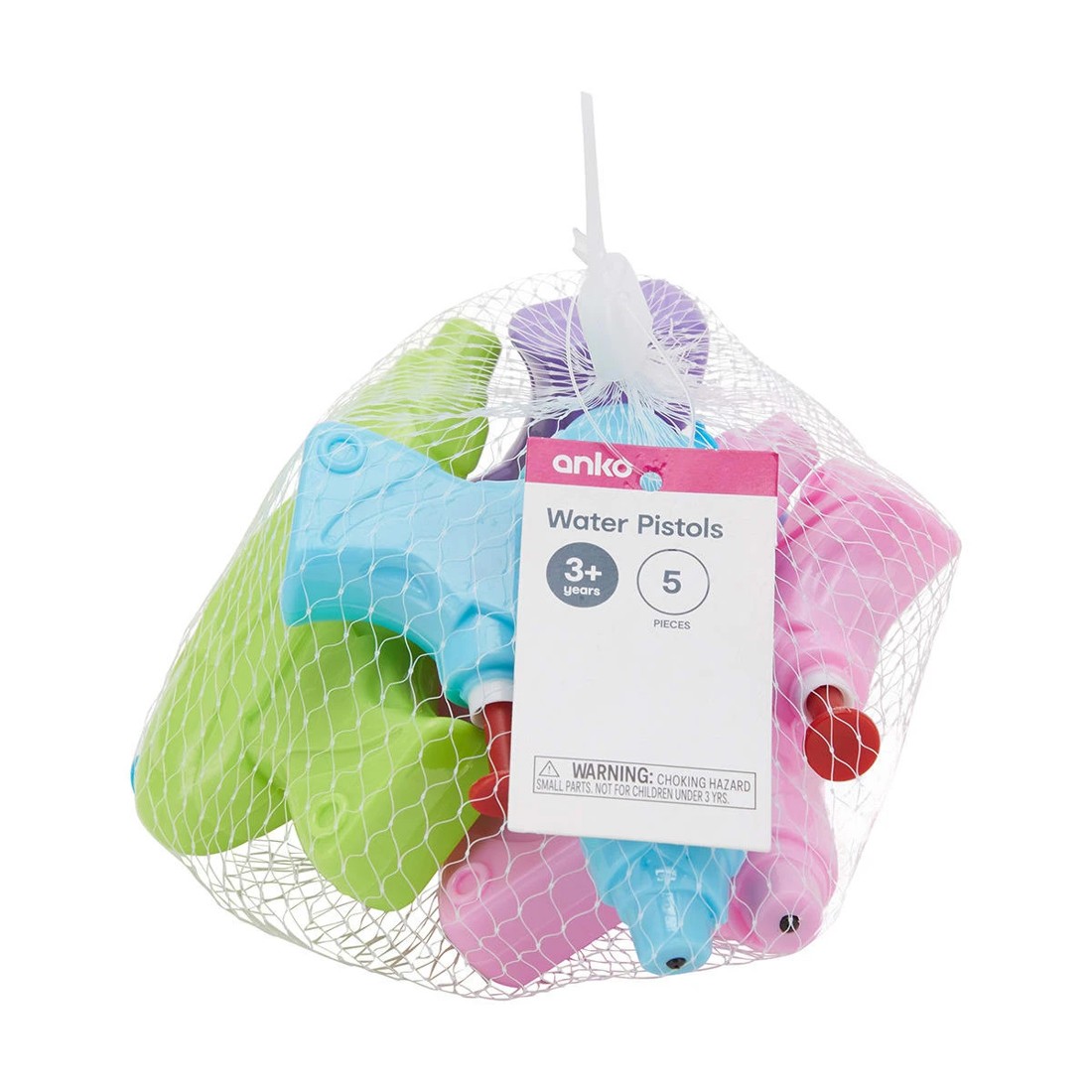 4 5 Pack Water Pistols, 4 of 4