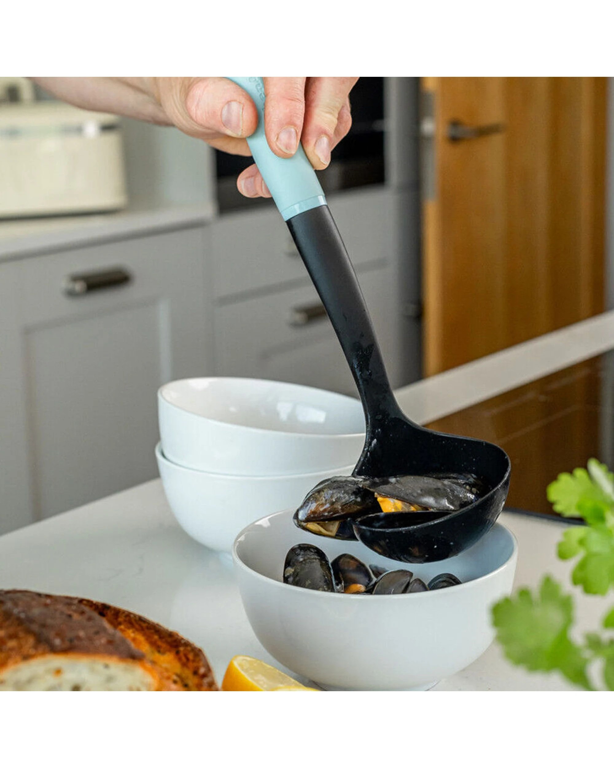 6 KitchenAid Plastic Soft Grip Ladle 2PK Kitchen Utensils - Multi, 6 of 7