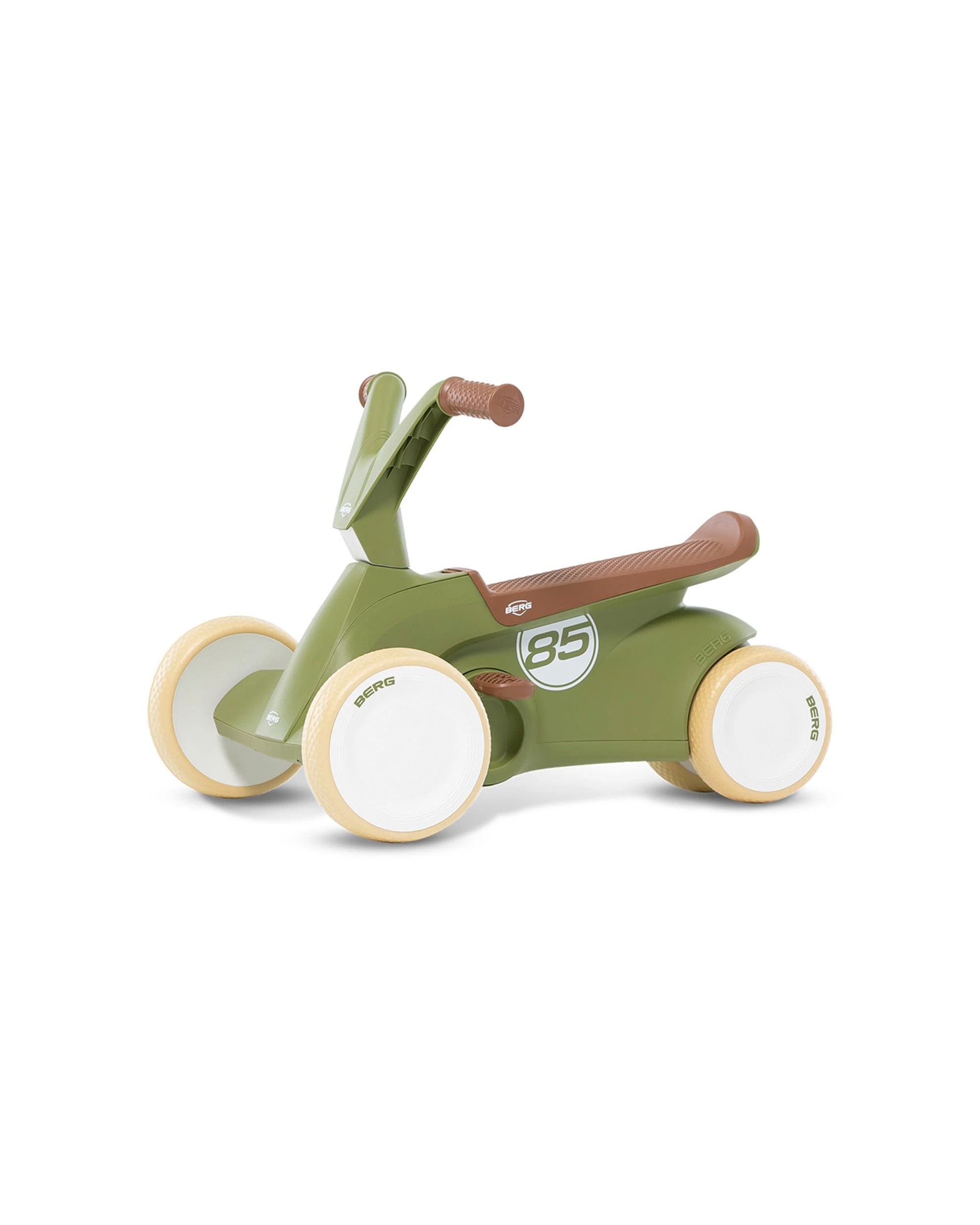 6 Berg Go2 Retro Push Pedal Go Kart Ride On Green 10-30 Months Dual Functionality. - Green, 6 of 6