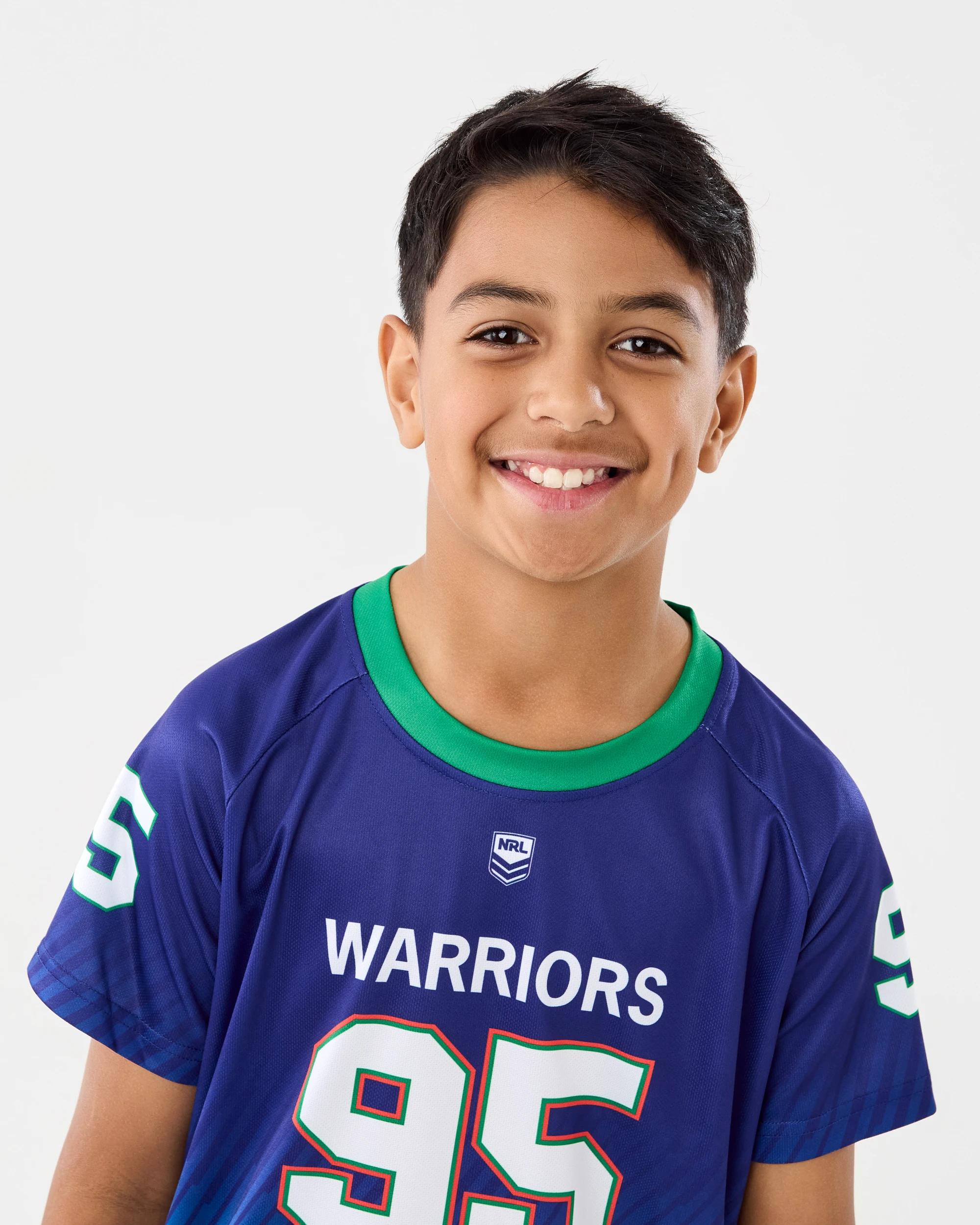 3 NRL Kids Training T-shirt Warriors, 3 of 8