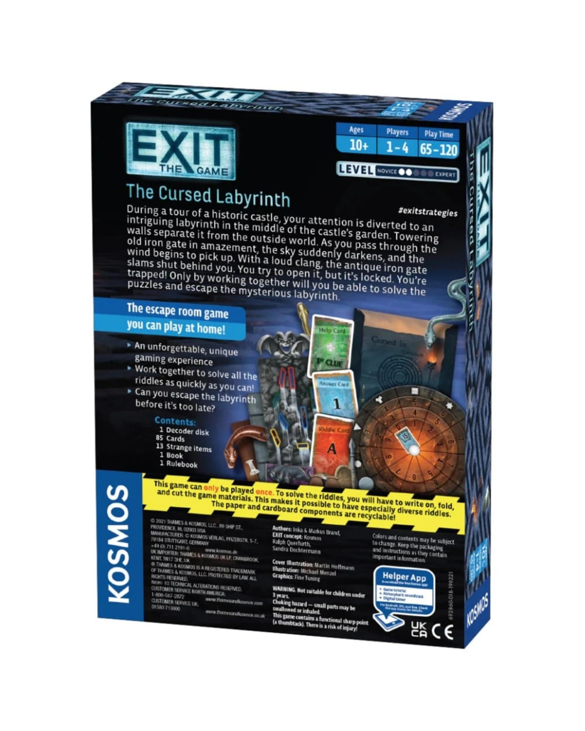 3 Exit the Game The Cursed Labyrinth Puzzle Game, 3 of 3