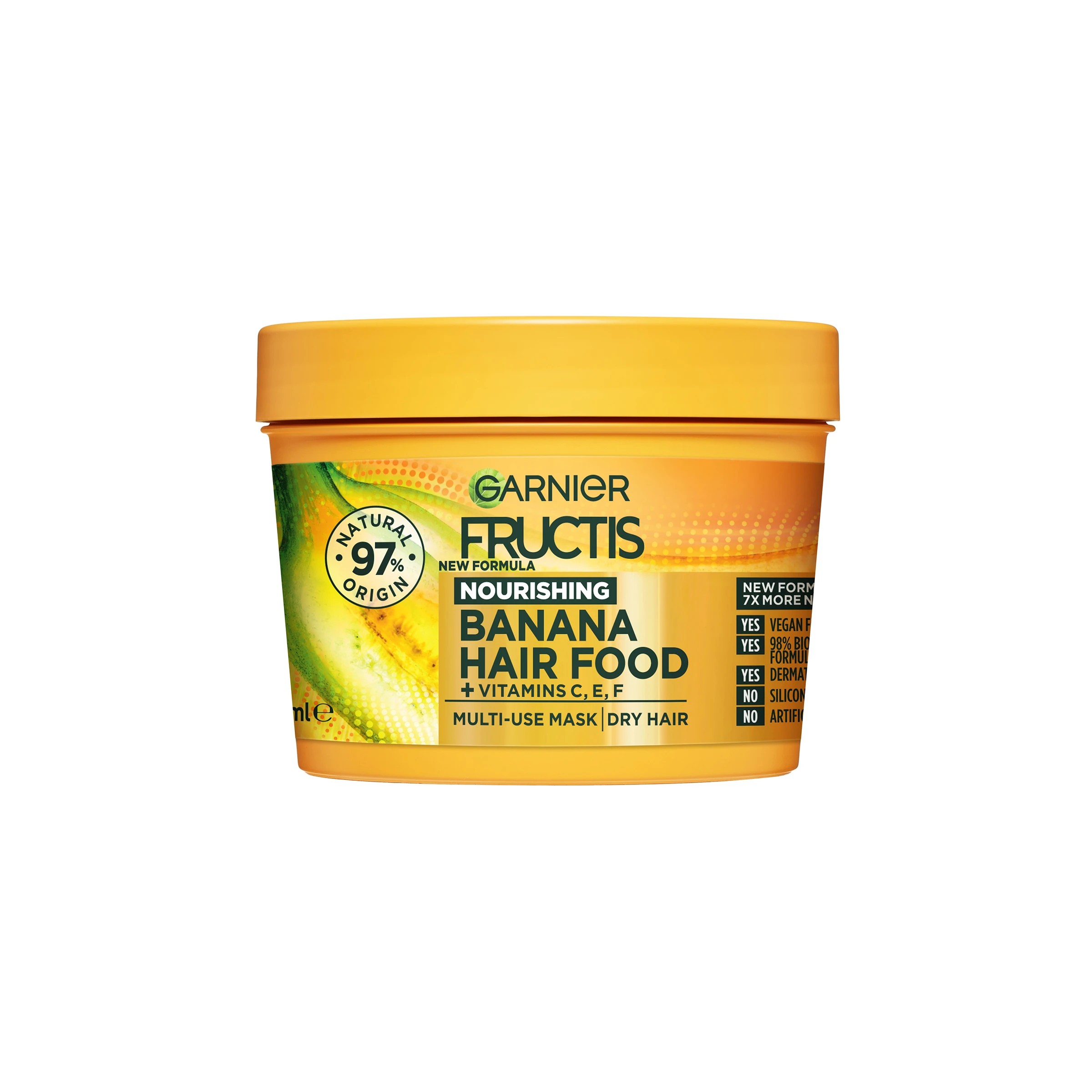 1 Garner Fructis Nourishing Banana Hair Food 390ml, 1 of 8