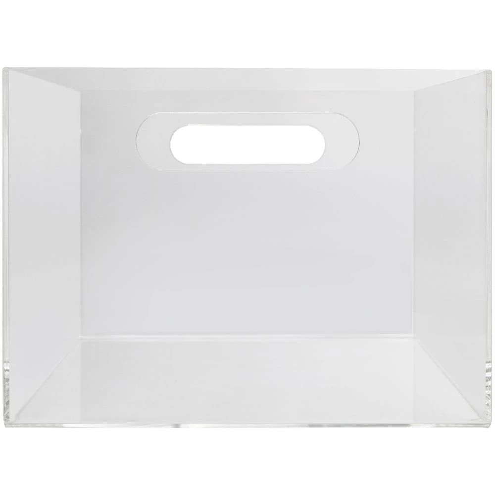 2 Otto Acrylic Storage Box With Handle Hole, 2 of 4