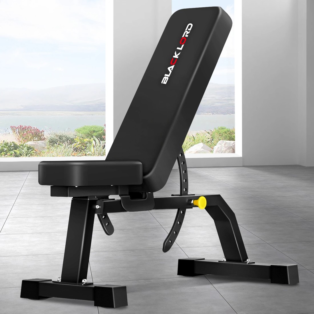 2 Black Lord Weight Bench Flat Incline Press, 2 of 7