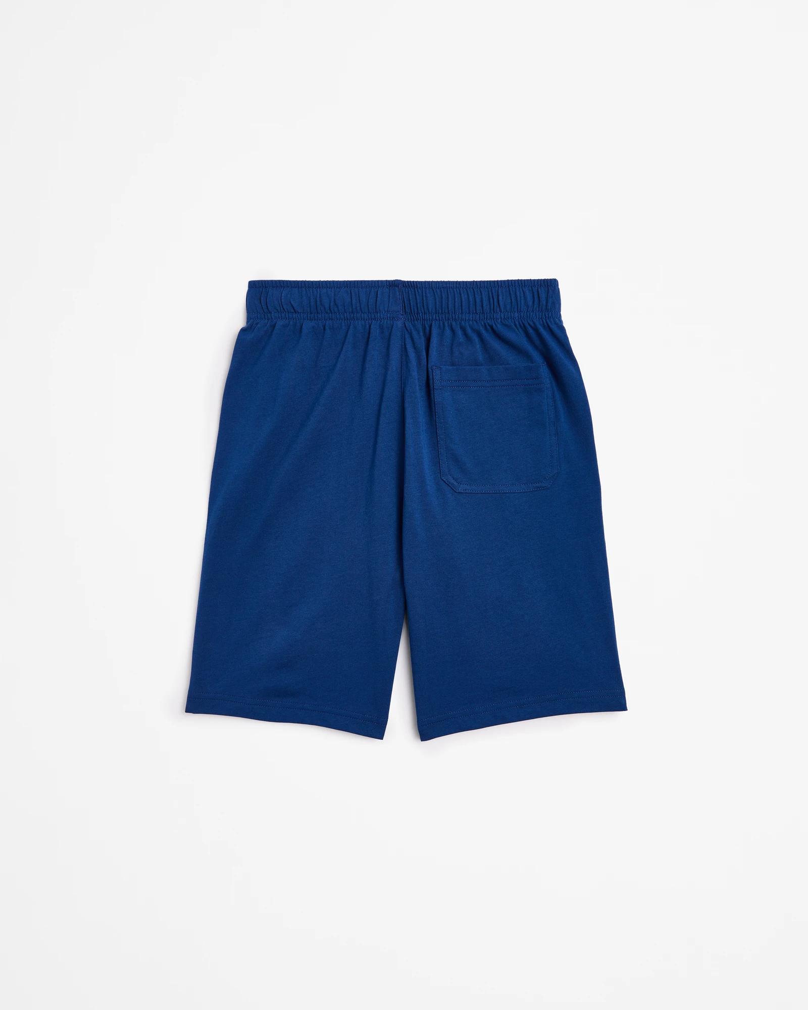 7 Target School Knit Shorts ROYAL BLUE, 7 of 7