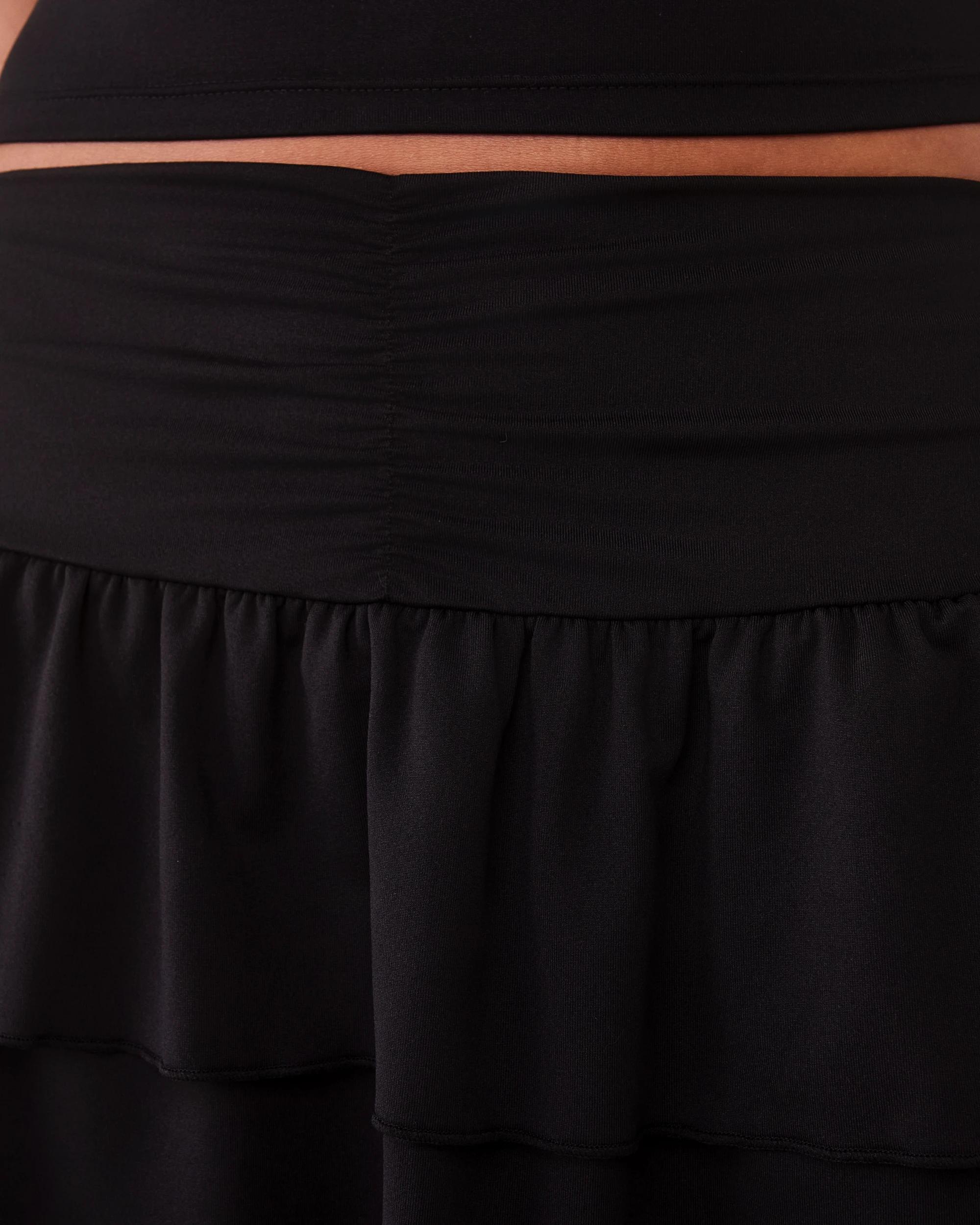5 Mini Rara Jersey Skirt Black, 5 of 7
