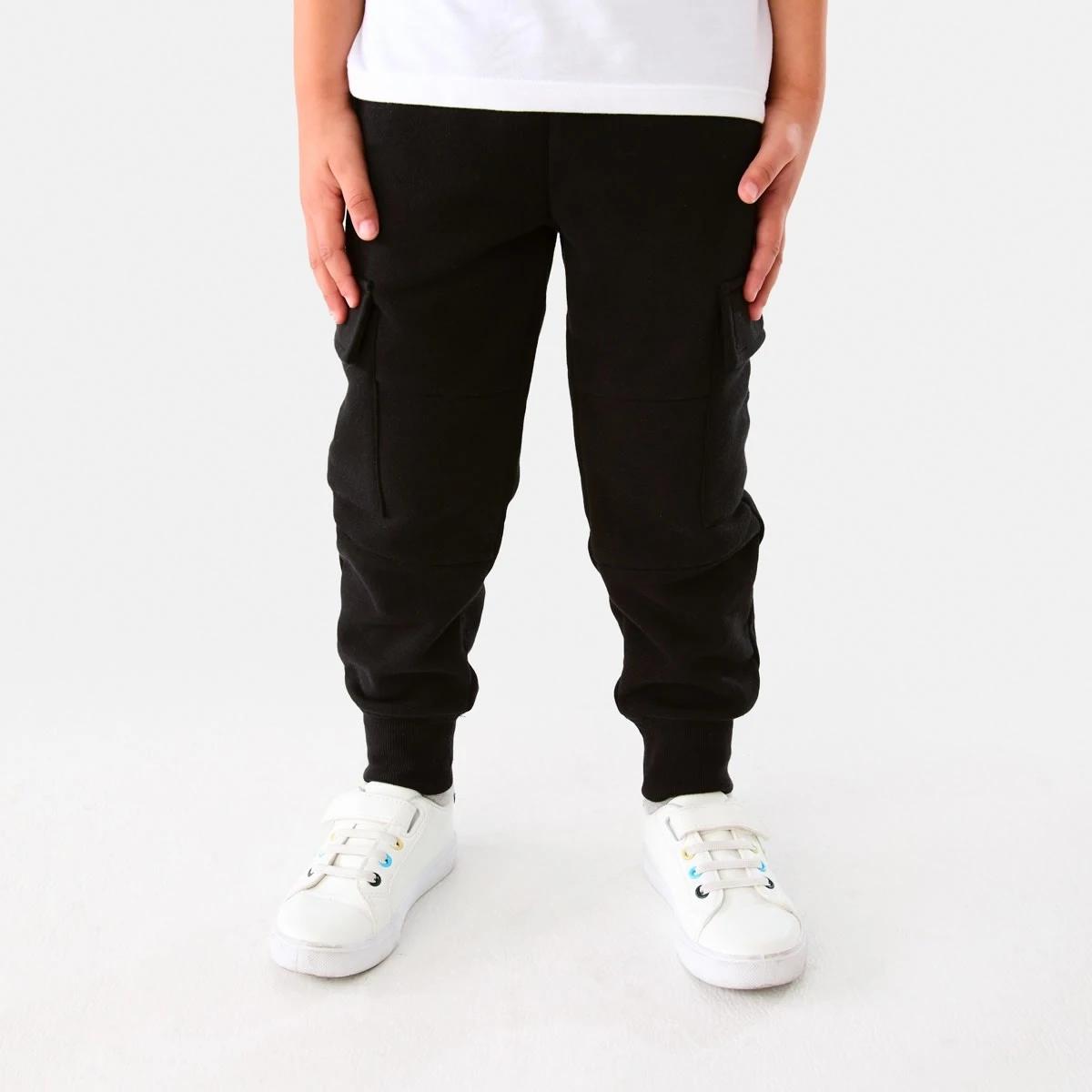 1 Cargo Trackpants Black, 1 of 8