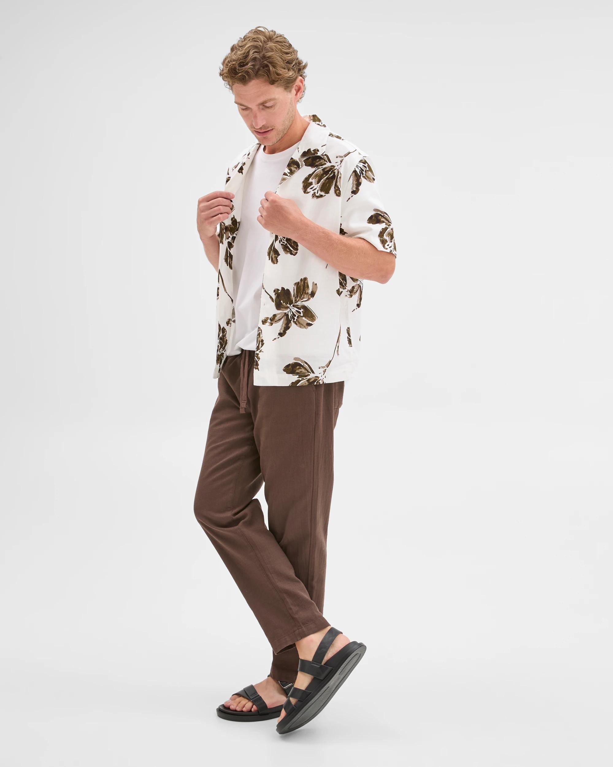 7 Preview Short Sleeve Resort Shirt NEUTRAL, 7 of 8