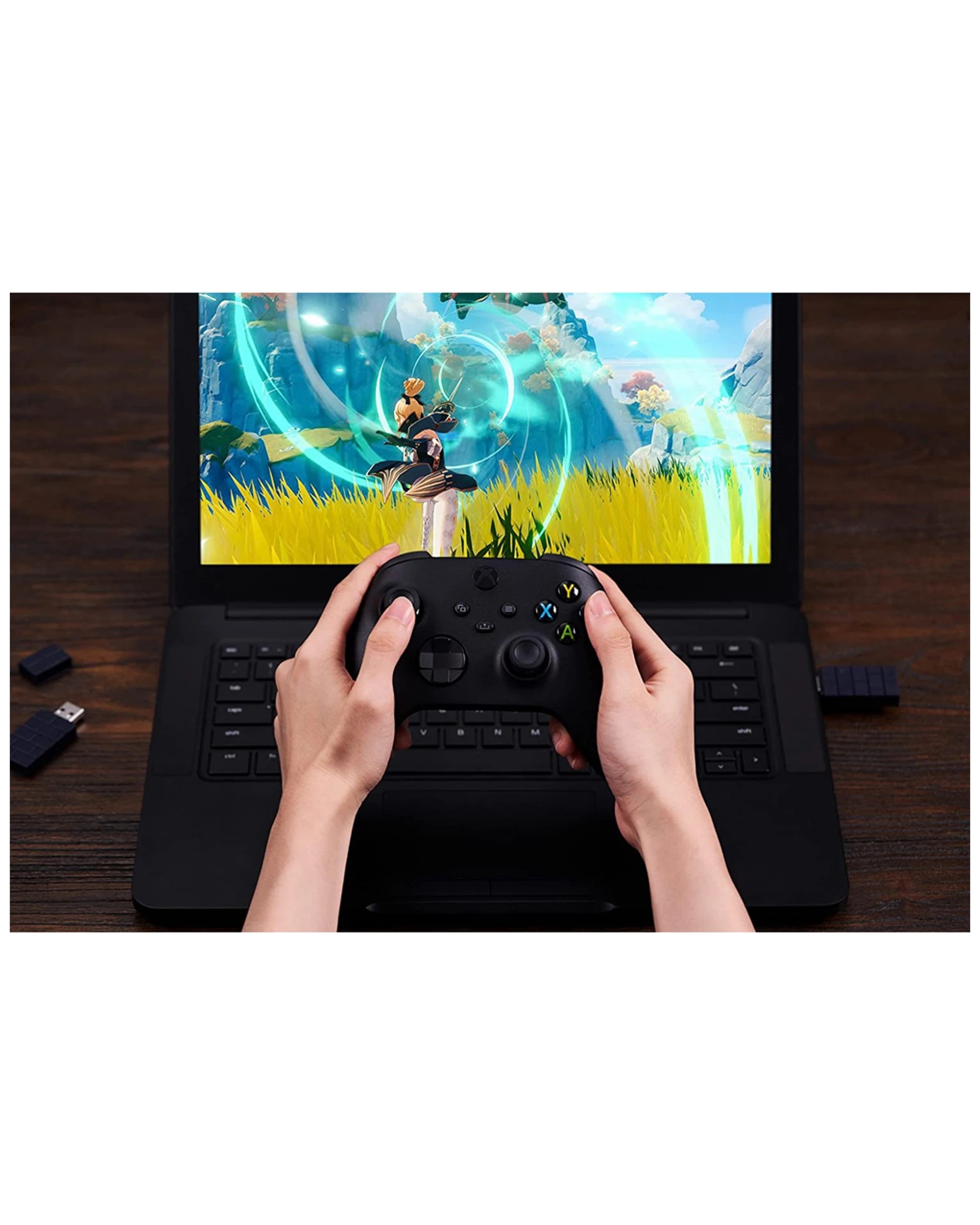 3 8bitdo Usb Wireless Adapter 2 Universal Controller Adapter Xbox Ps5 Black - Black, 3 of 4