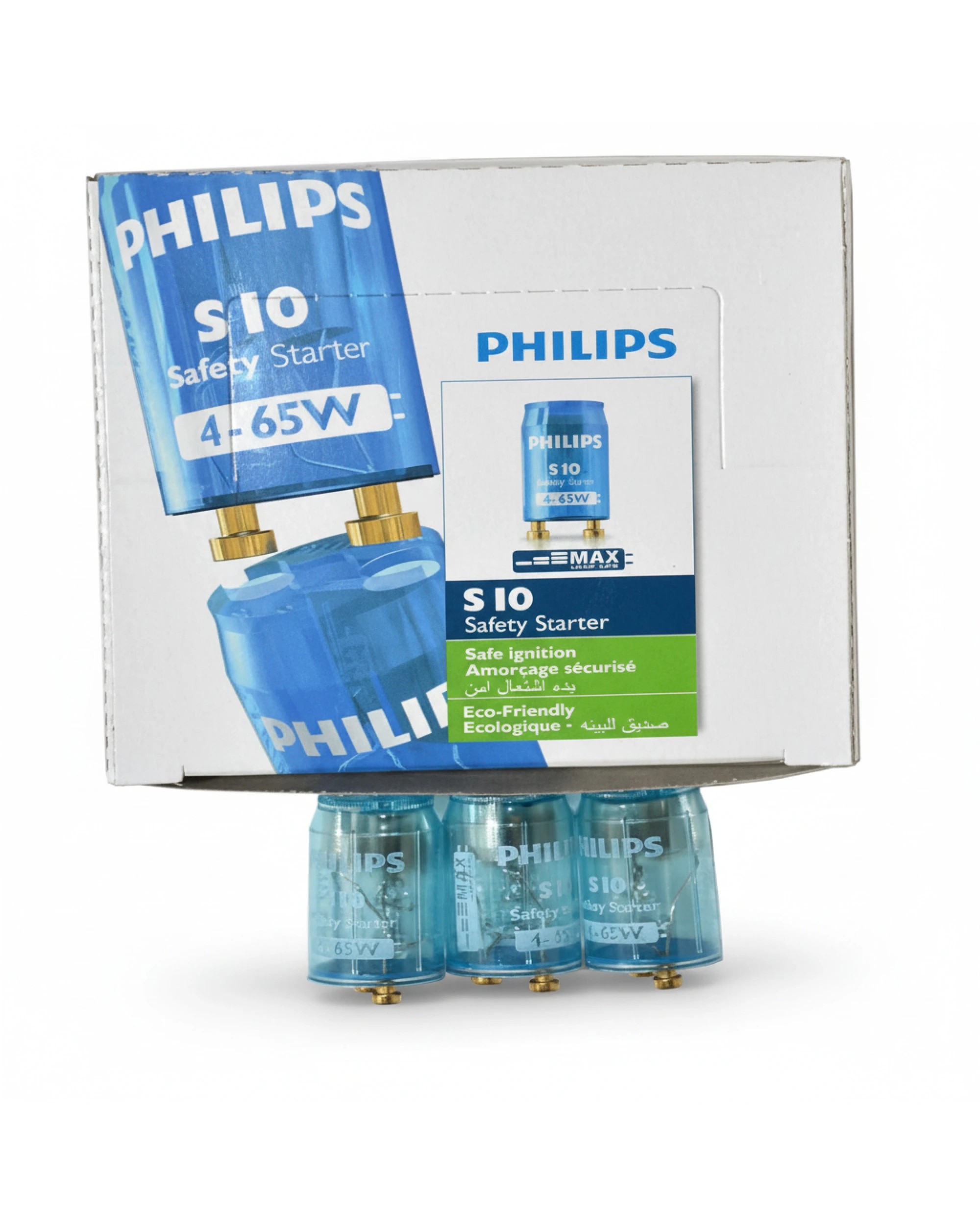 1 Philips S10 Safety Starters for Fluorescent Lamps - Pack of 50, 1 of 3