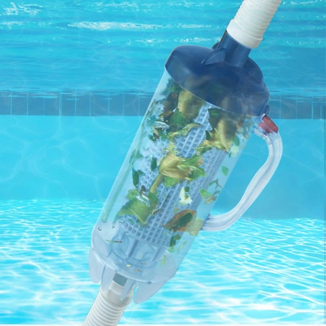 4 Aqua Buddy Pool Leaf Canister Cleaner Suction Catcher In-ground Swimming Pools - Grey, 4 of 6