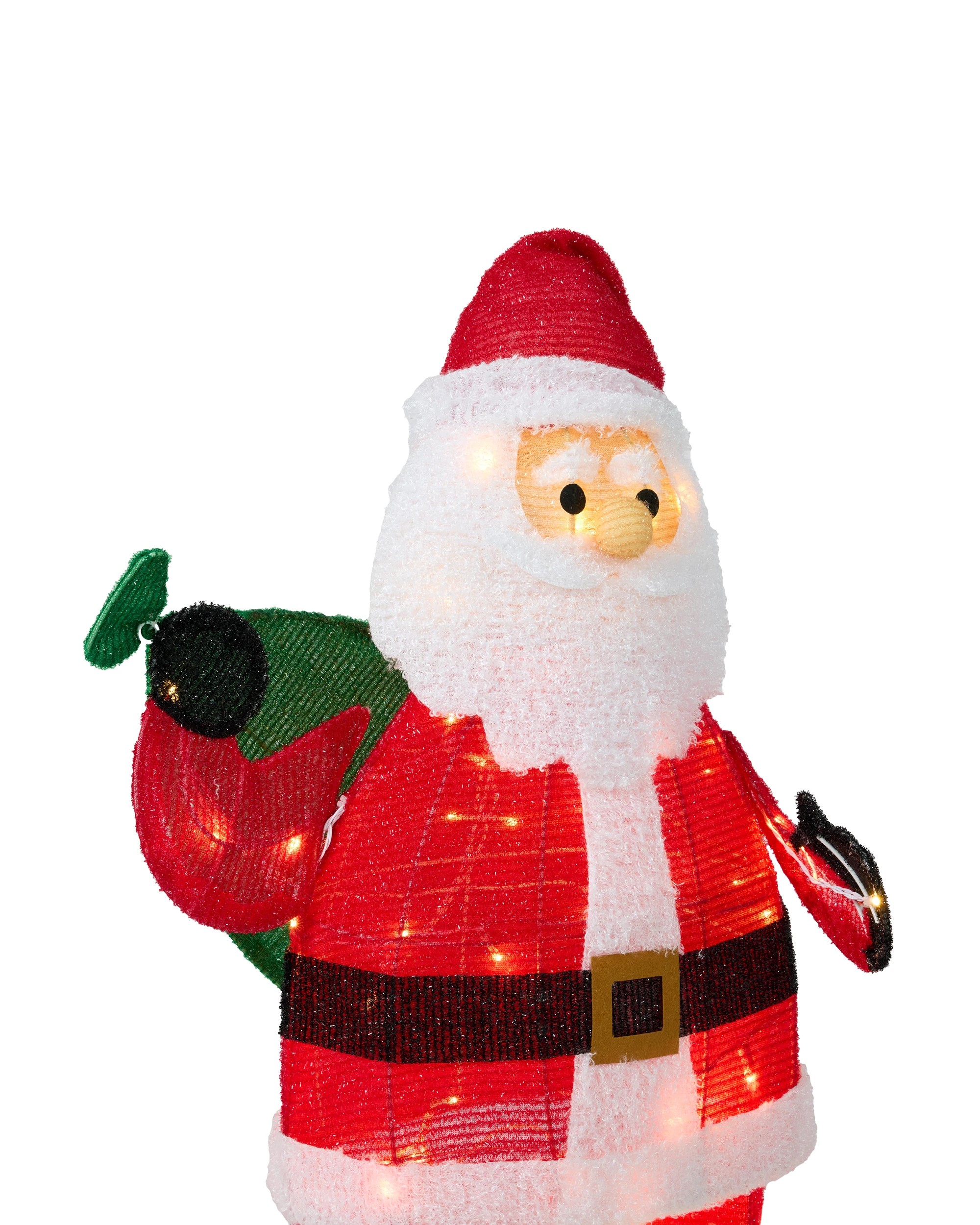 5 Low Voltage LED Light Up Santa, 5 of 9
