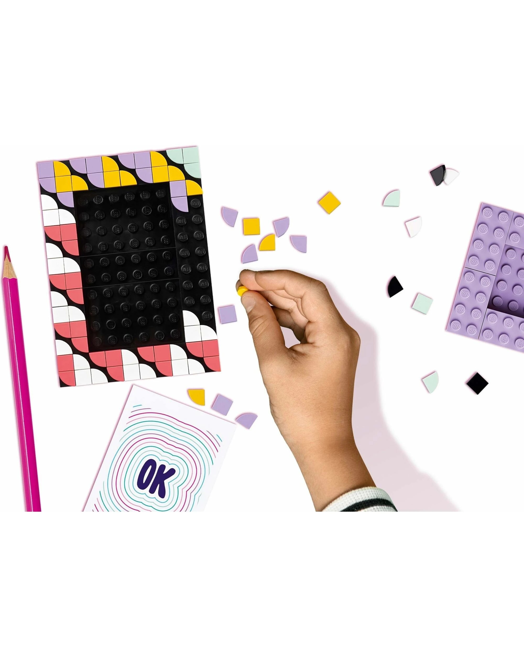 4 LEGO 41914 DOTS Creative Picture Frames Kit - DIY Photo Frame Set, 4 of 5