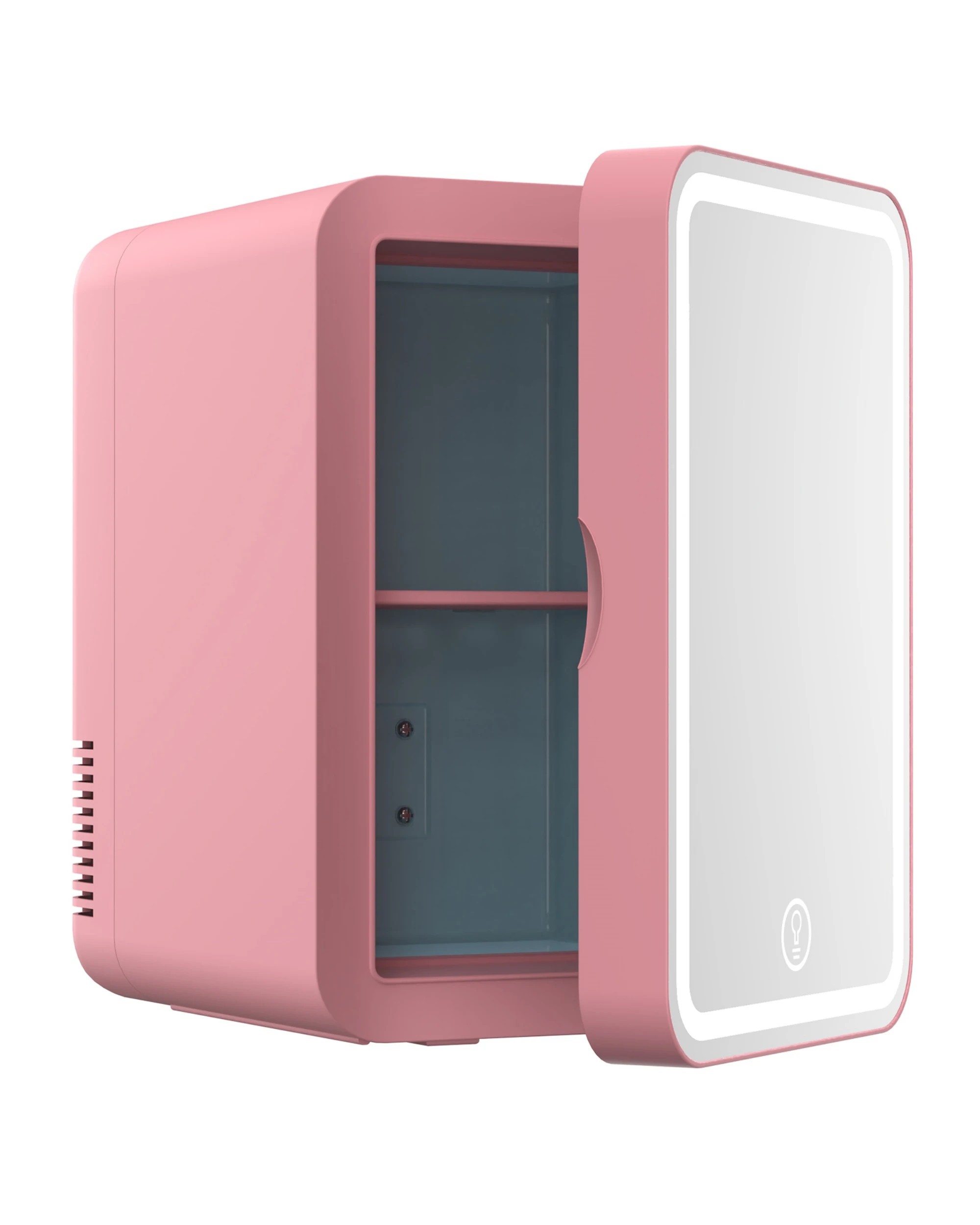 1 Advwin 8L Mini Makeup Fridge - Pink, 1 of 7