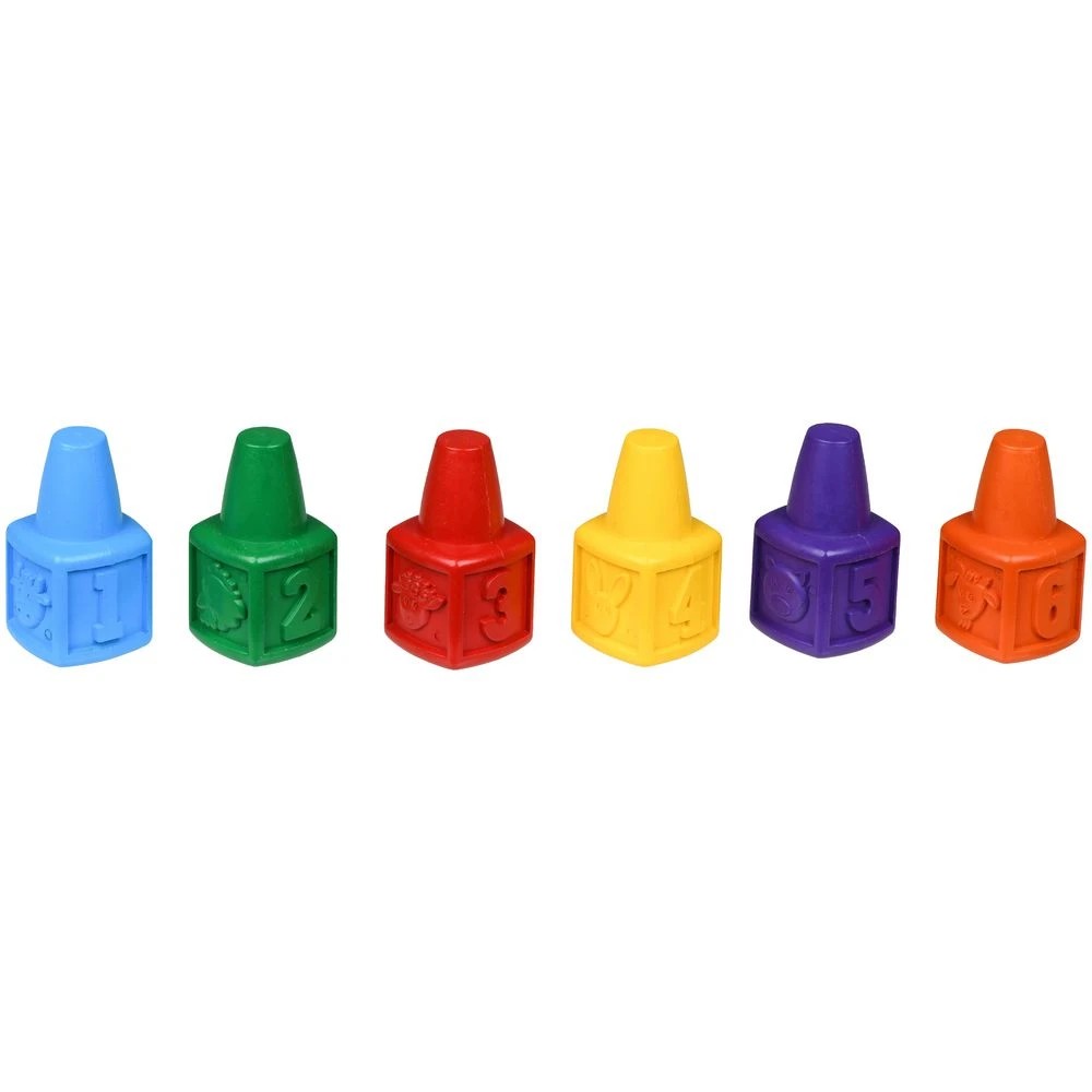 4 Kadink Number Finger Crayons 6 Pack, 4 of 4