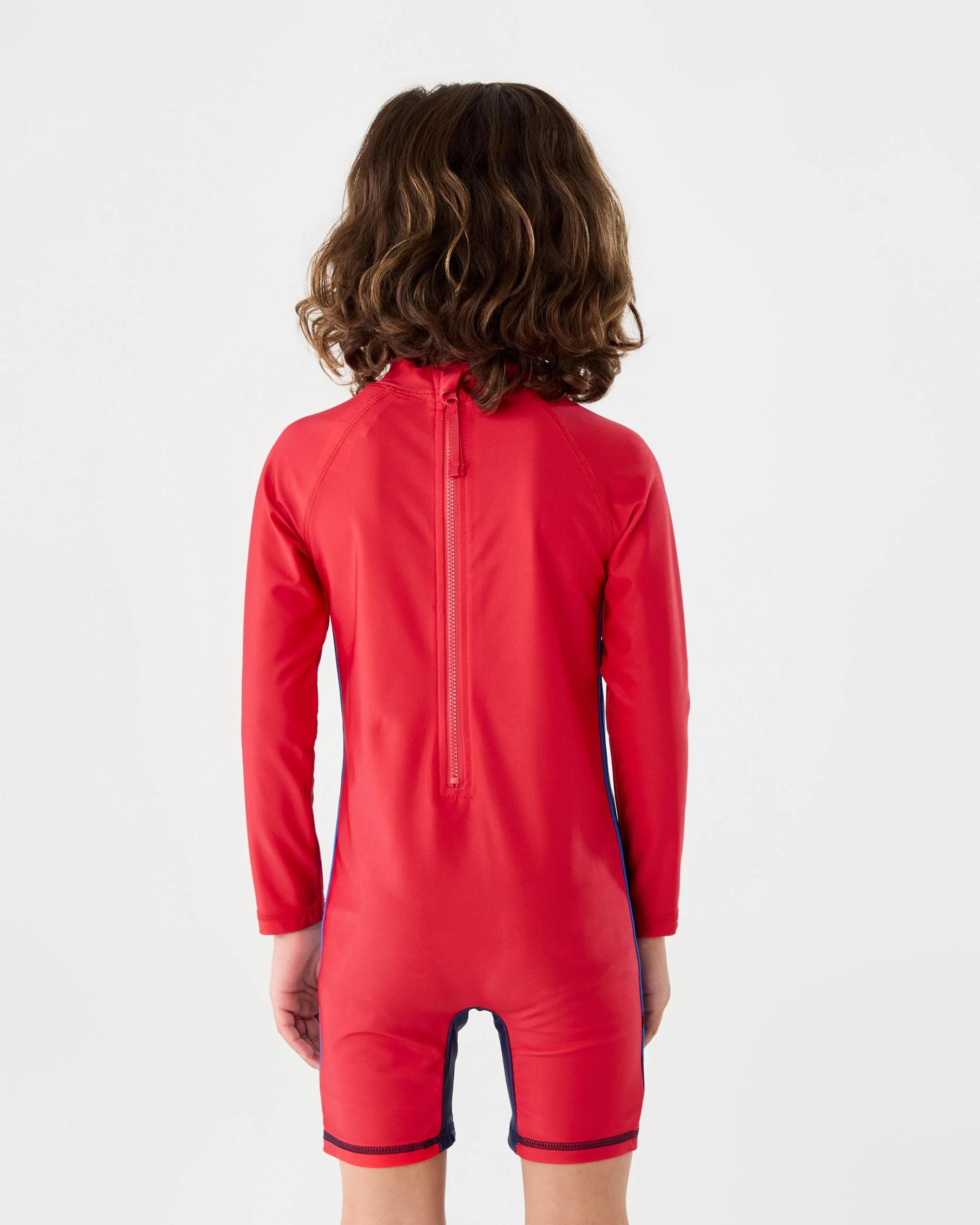 2 Spider-Man License Long Sleeve Swimsuit Spiderman, 2 of 9