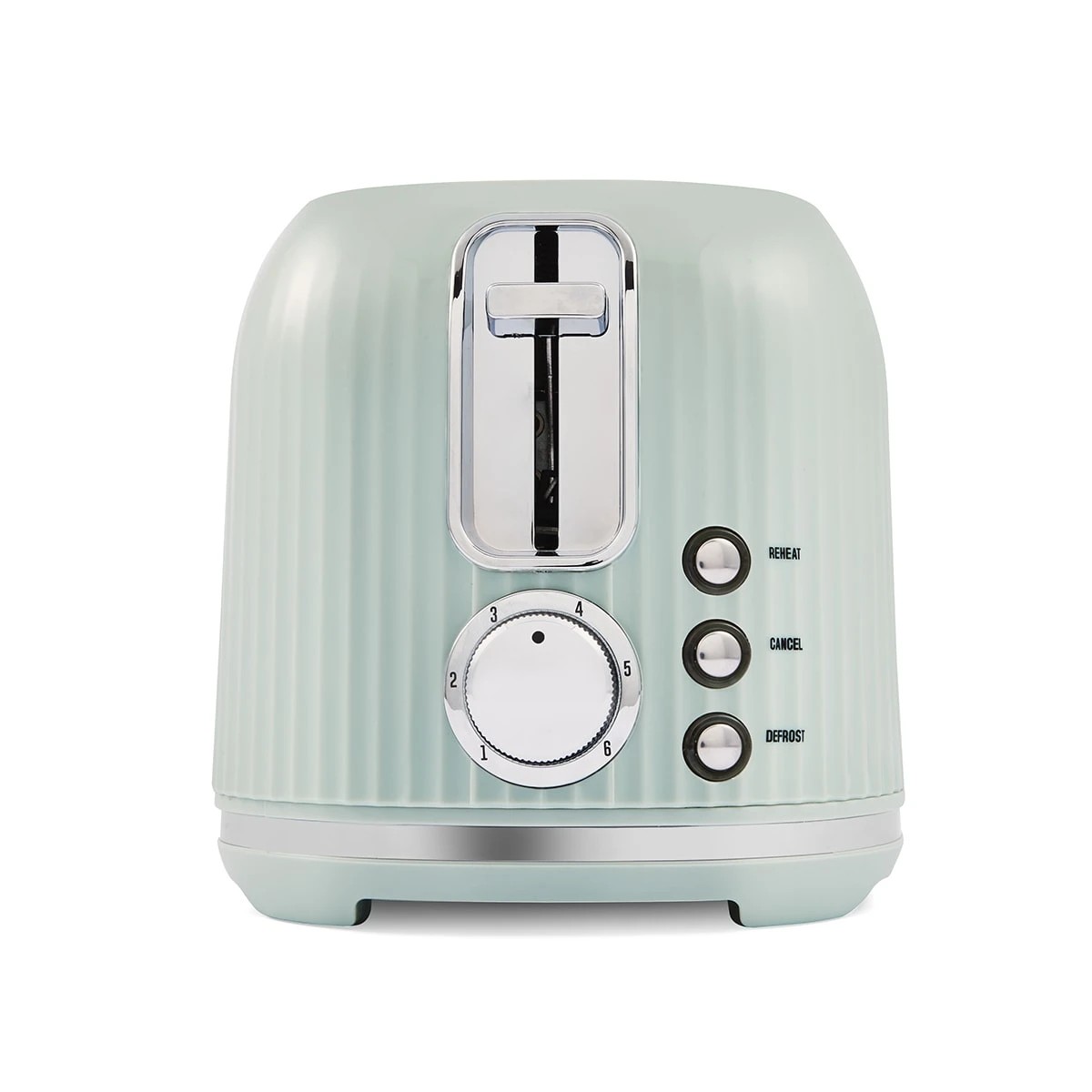 4 2 Slice Retro Toaster - Green, 4 of 8