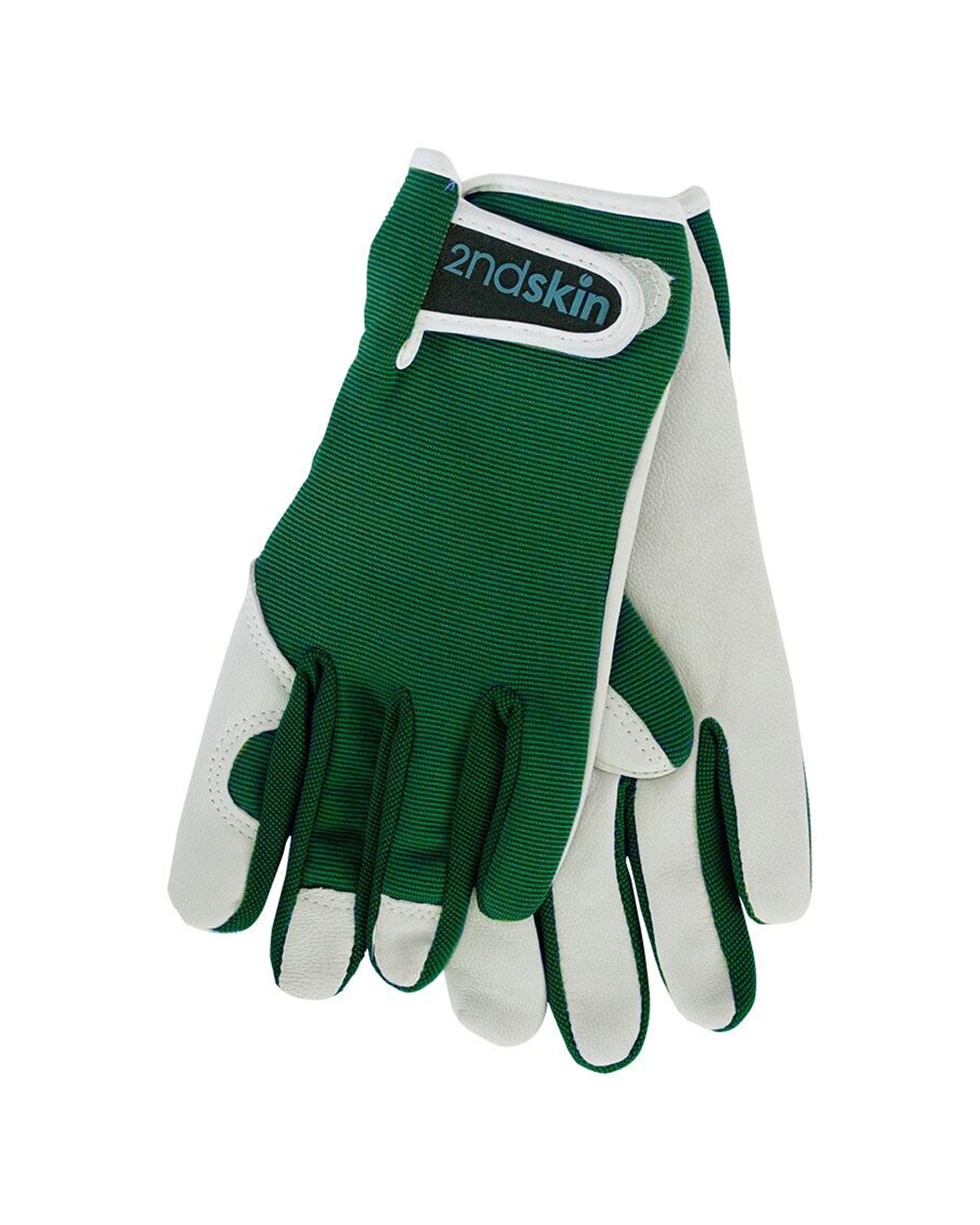 1 Annabel Trends 2pc Second Goat Skin Gloves Unisex 25x11cm Smokey Pine - Green, 1 of 3