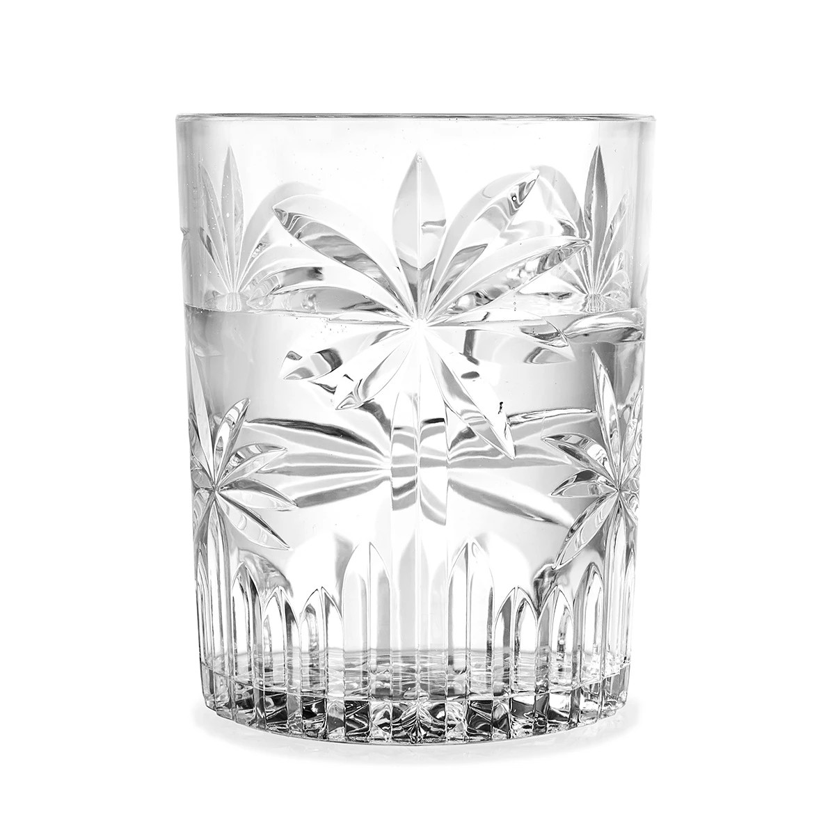 3 4 Clear Palm Acrylic Tumblers, 3 of 6
