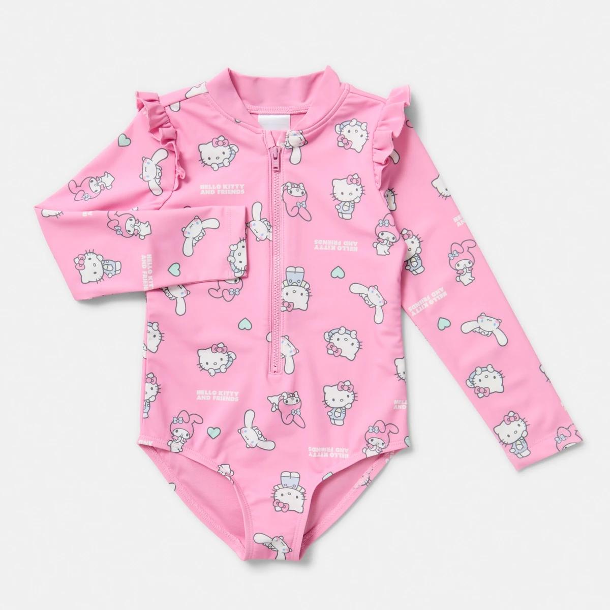 5 Hello Kitty License One Piece Swimsuit HELLO KITTY SWIM, 5 of 8