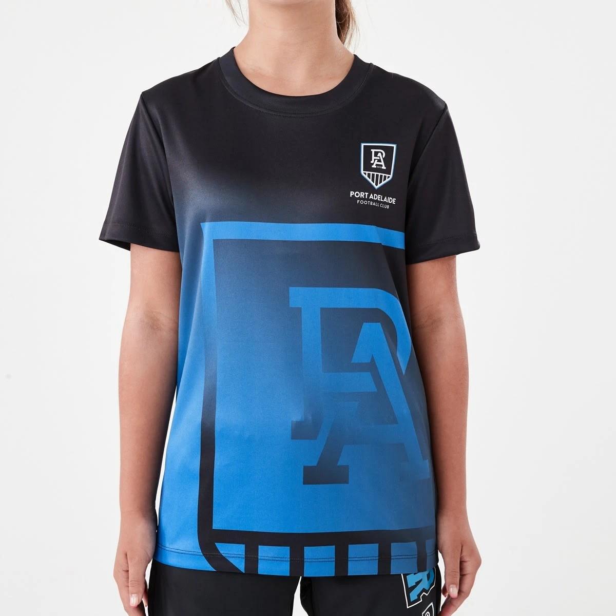 6 Official AFL Kids Training T-shirt Port Adel, 6 of 10