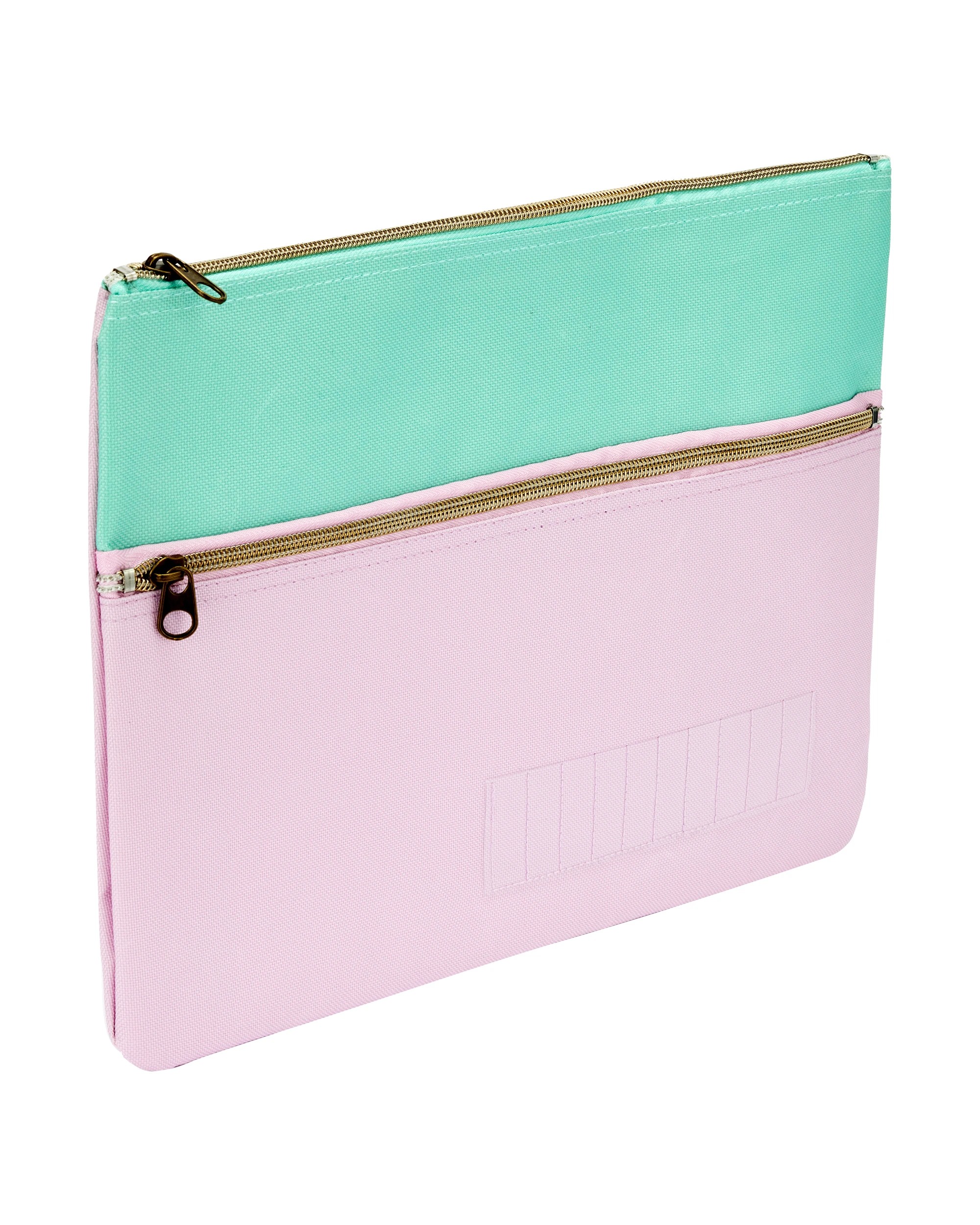 2 Pencil Case with Letters - Mint/Lilac, 2 of 7