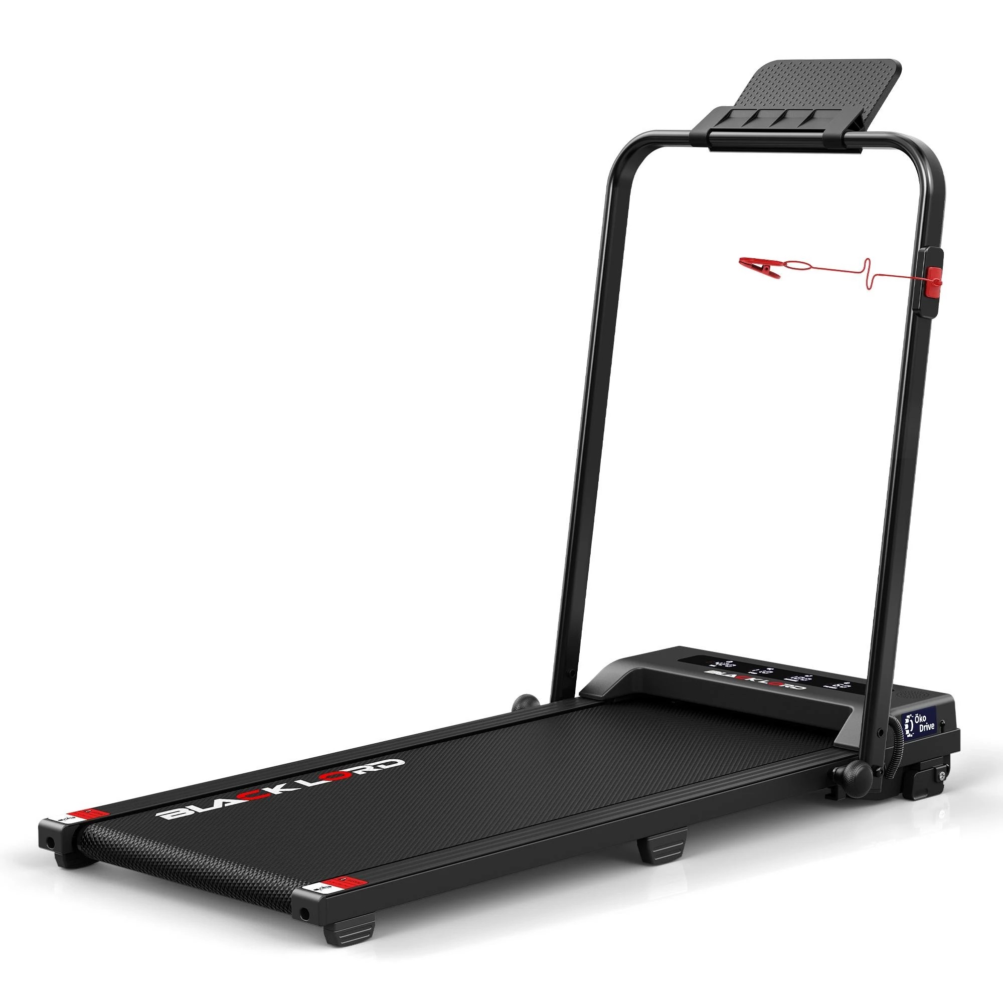 1 Black Lord Treadmill Electric Walking Pad Foldable Under Desk Home Gym - Black, 1 of 10