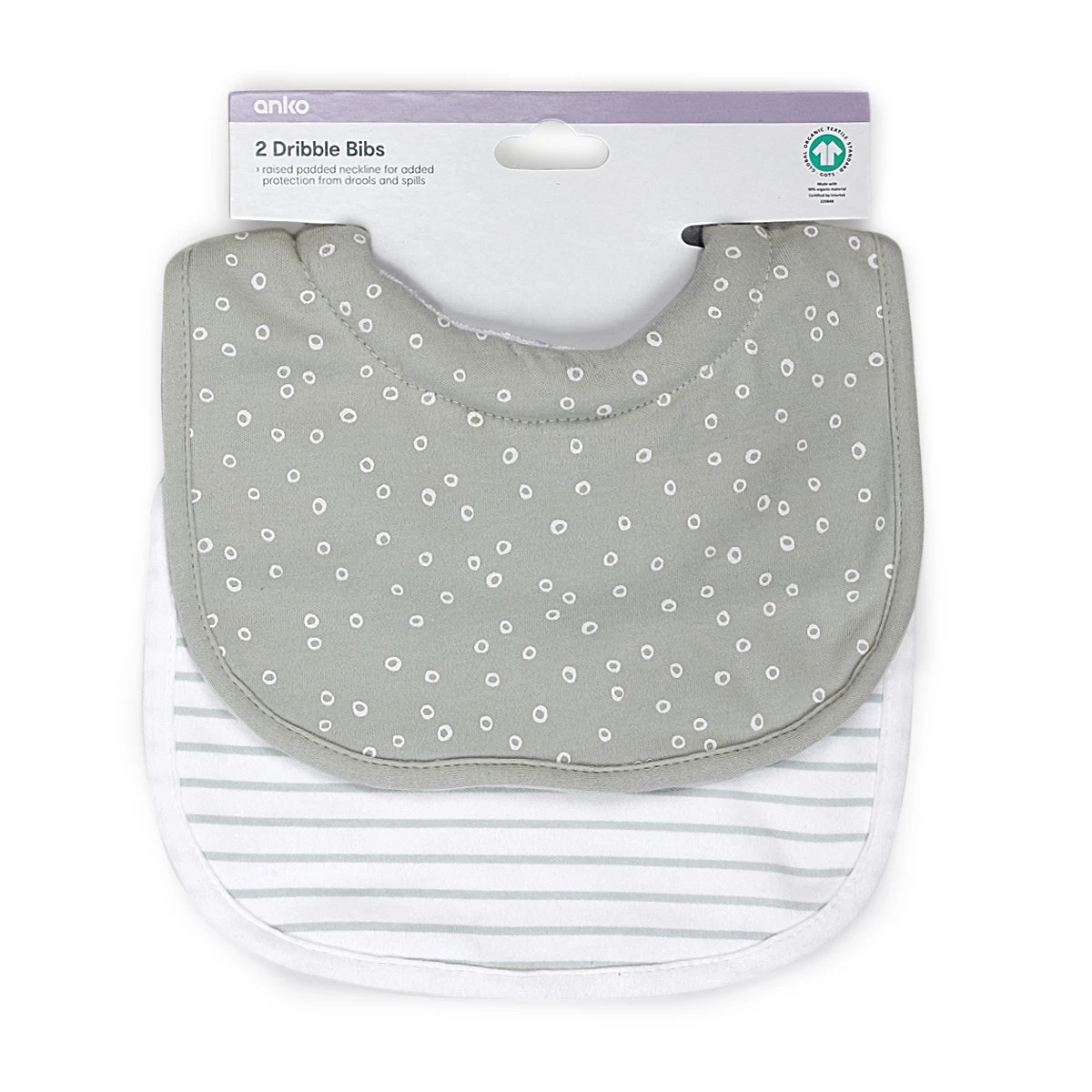 5 2 Pack Dribble Bibs - Bubble, 5 of 5