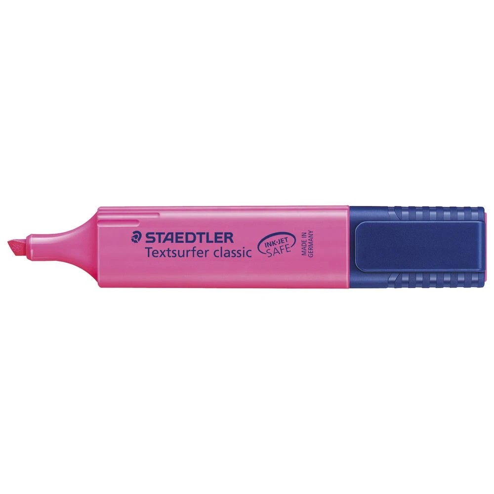3 Staedtler Textsurfer Classic Highlighters Pink Box 10, 3 of 5