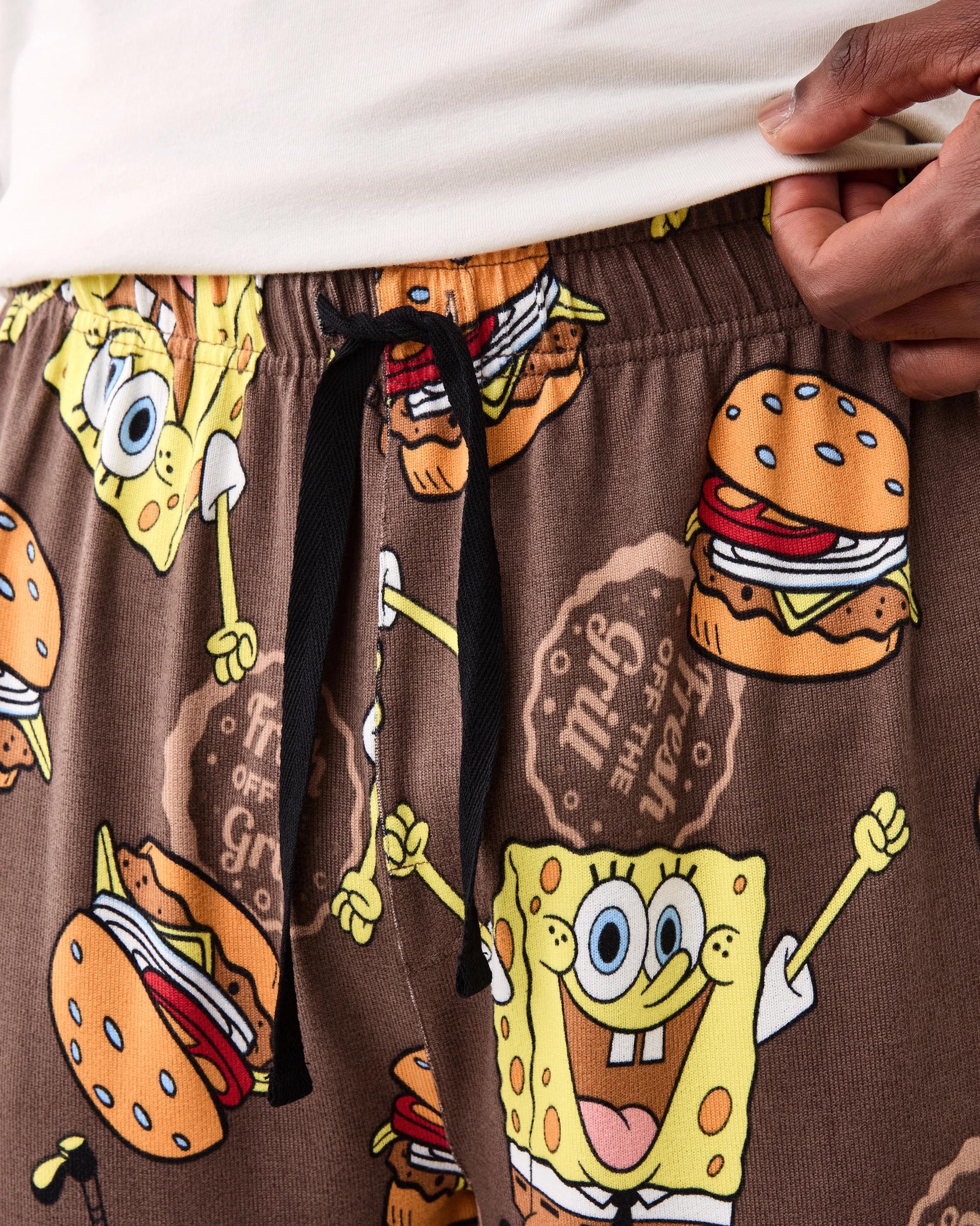 8 SpongeBob SquarePants License Long Sleeve Pyjama Set Spongebob, 8 of 9