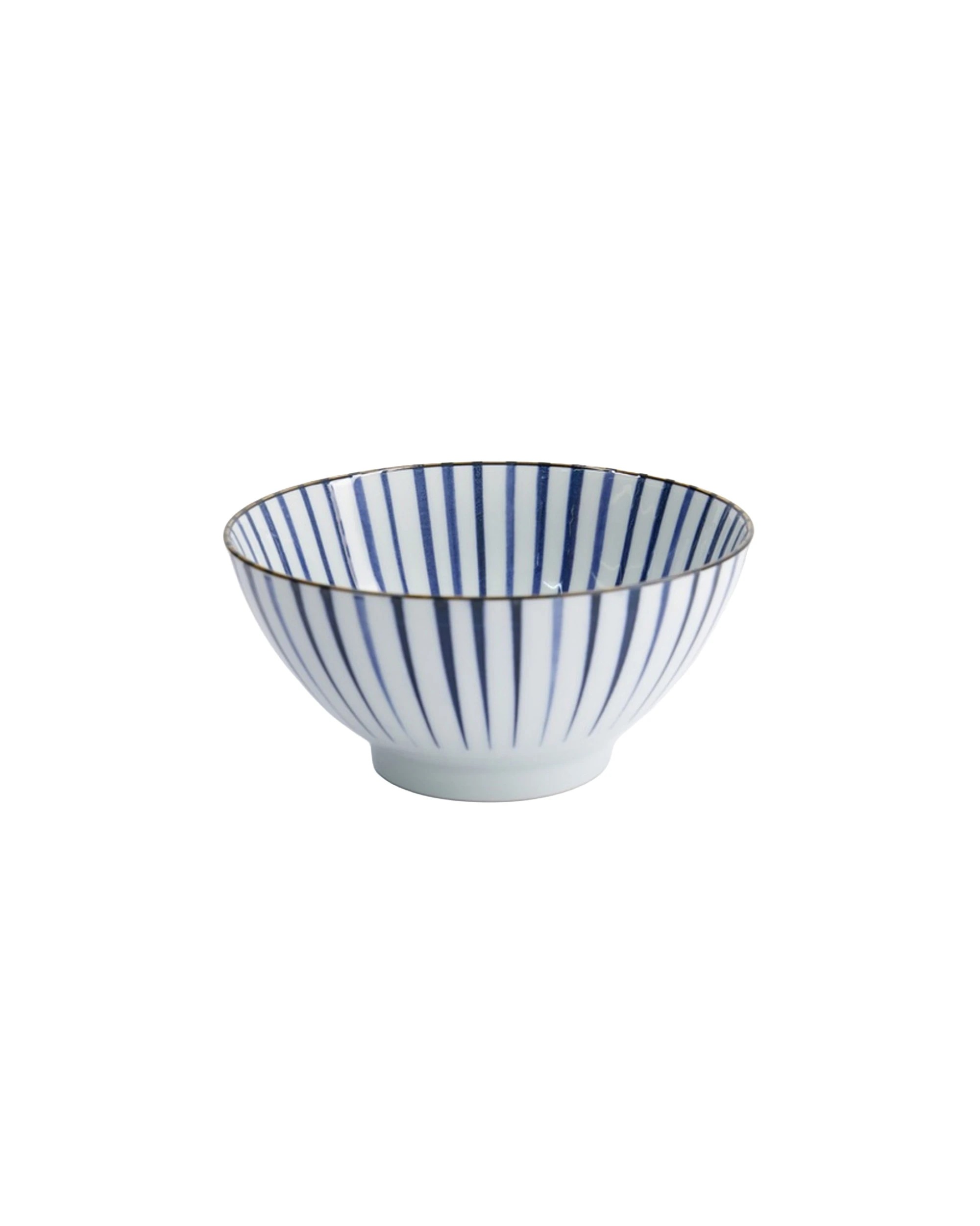 1 Tokyo Design Natsu Tokusa Ramen Bowl 18x9.5cm Porcelain Dishwasher Safe - Blue, 1 of 3